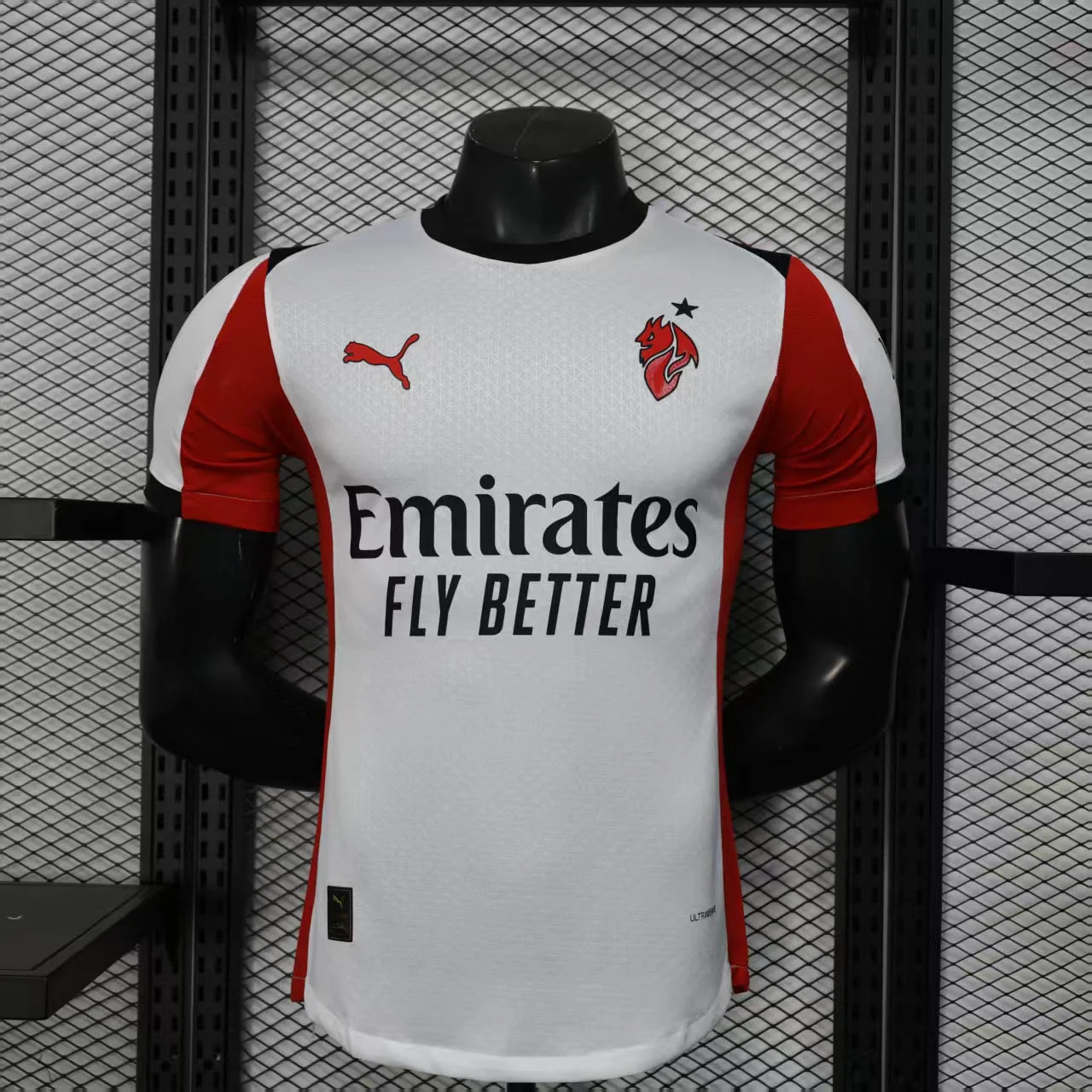 2025/2026 Player Version AC Milan Away Soccer Jersey