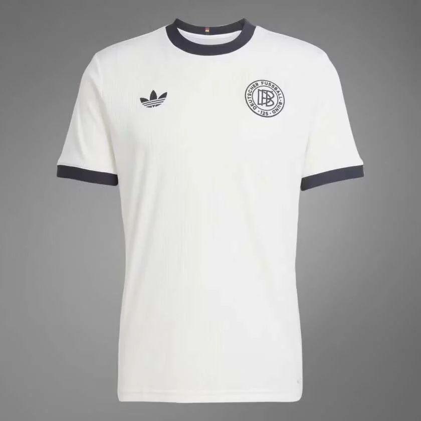 2025 Germany 125th Anniversary Edition Home White Football Shirt - 图片 9