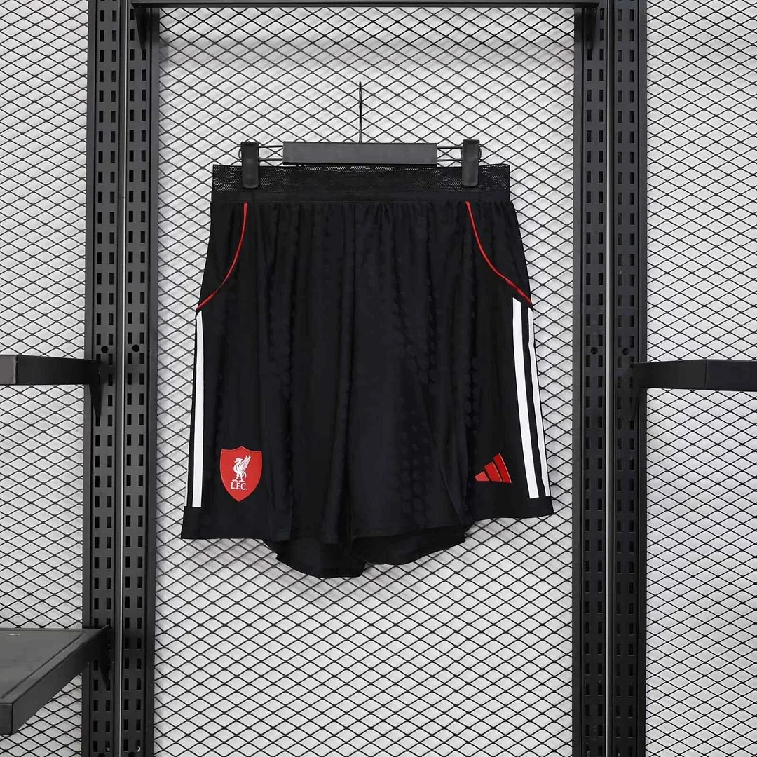 2025/2026 Player Version Liverpool Black Shorts