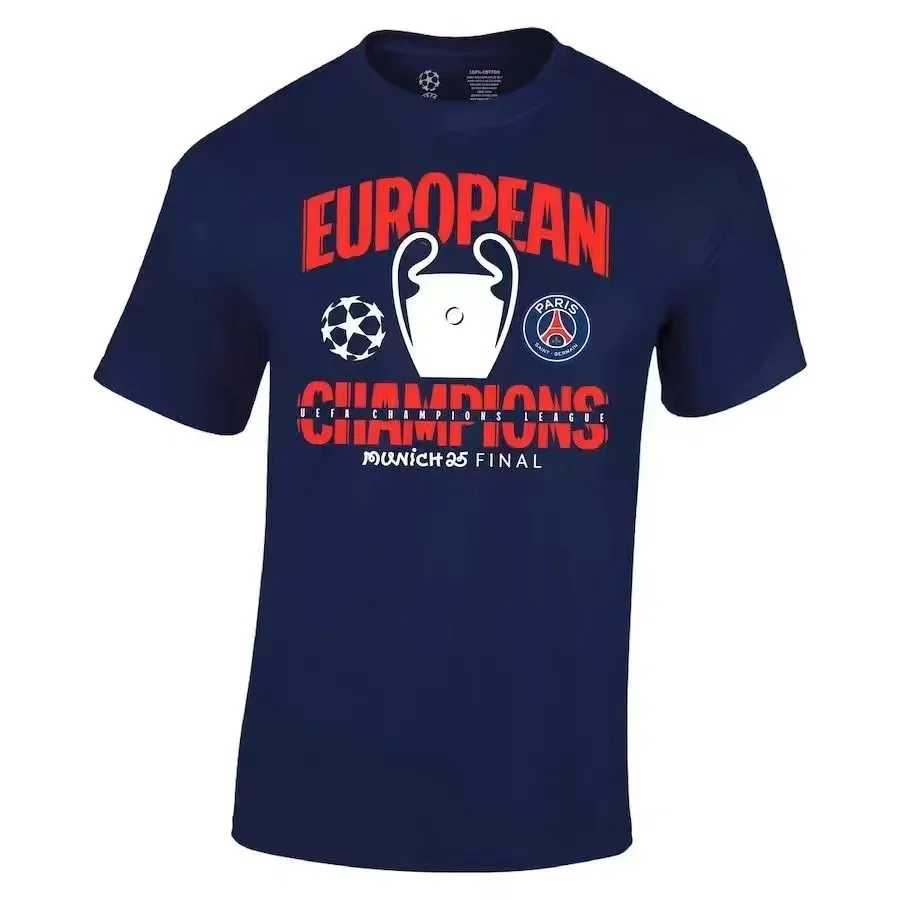 2025 PSG Paris SG UCL Champions 2025 European Champions Graphic T-Shirt