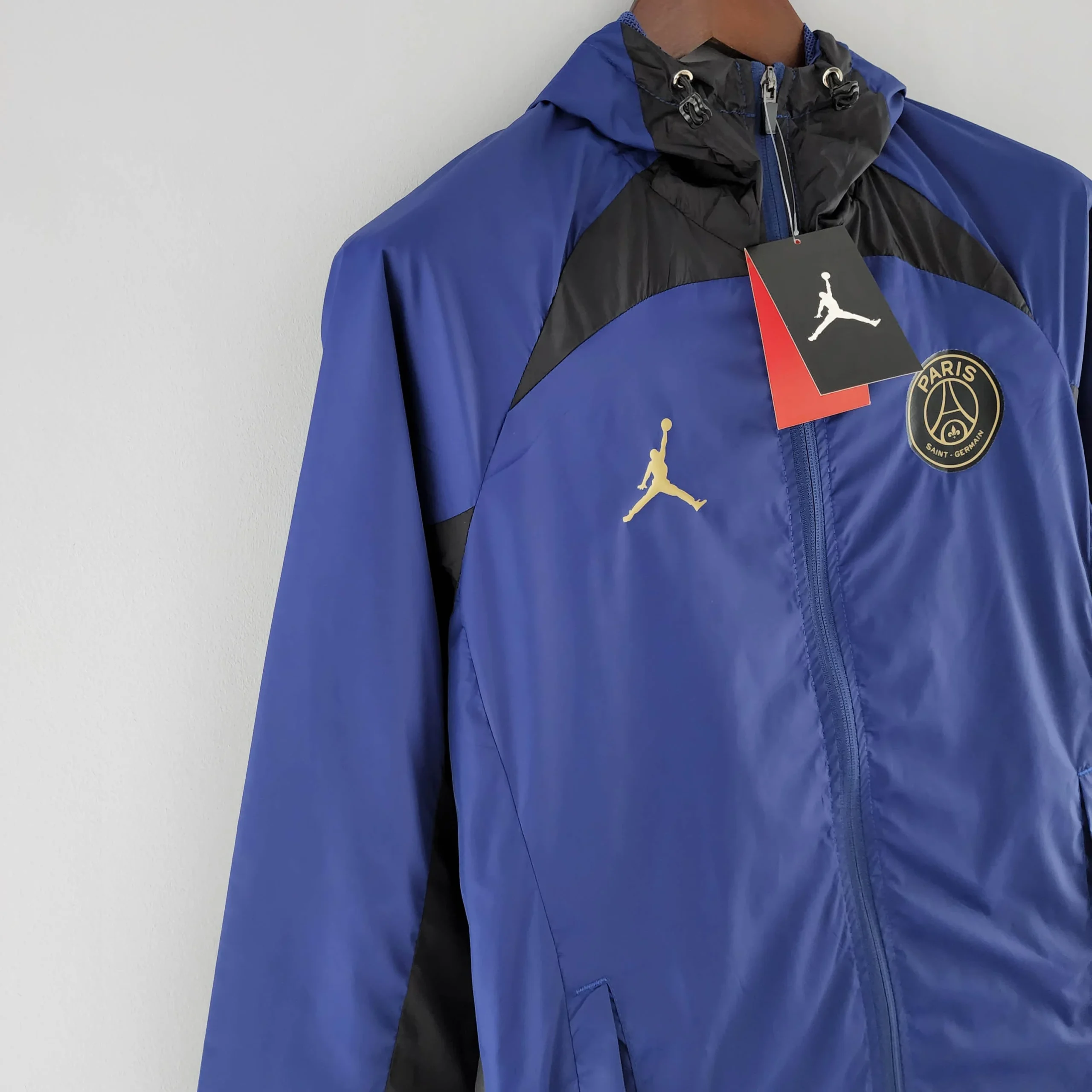 2022 PSG Windbreaker Commemorative Edition Blue And Black - 图片 6