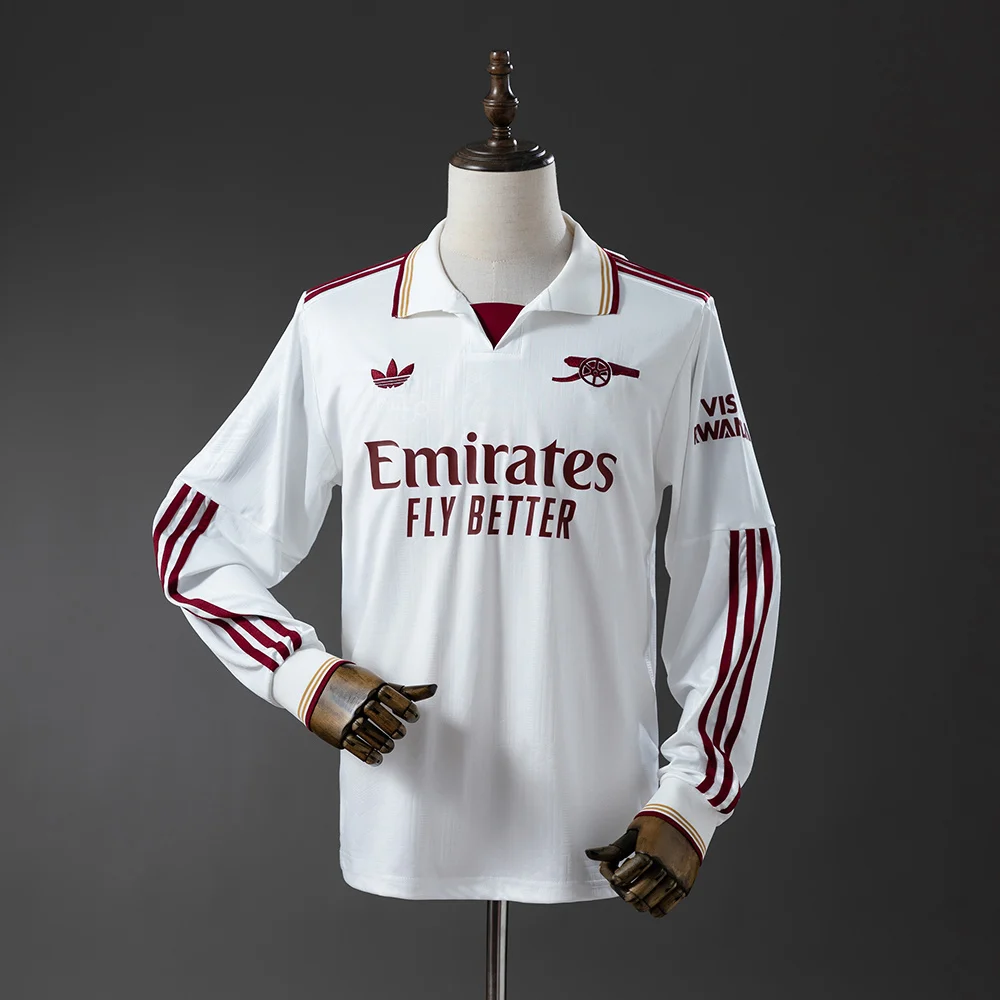 2025/2026 Long Sleeve Arsenal Third Away Football Shirt