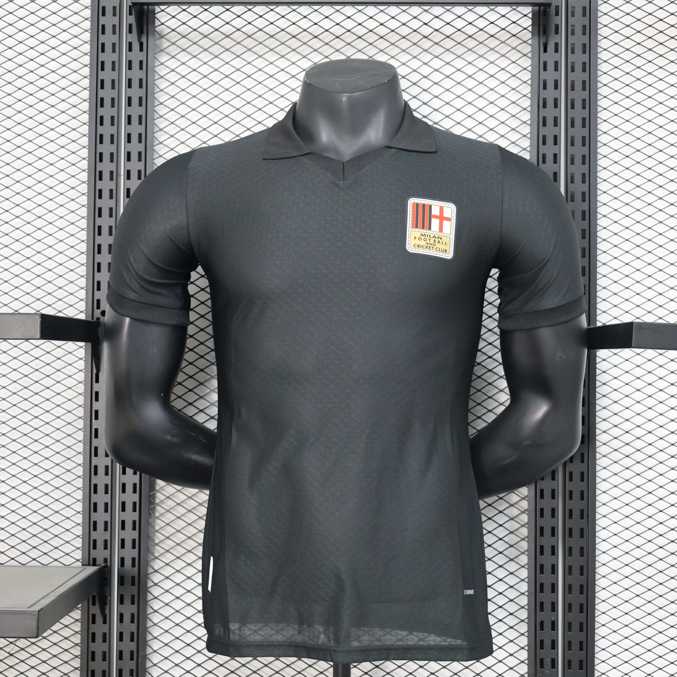 2024/2025 Player Version AC Milan 125th Anniversary Black Soccer Jersey