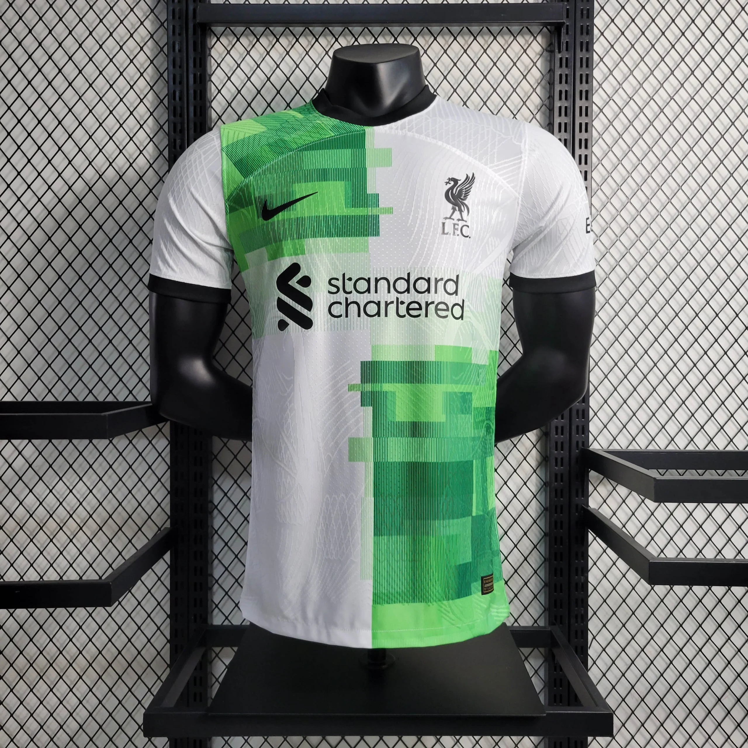 2023/2024 Player Version Liverpool Away Football Shirt