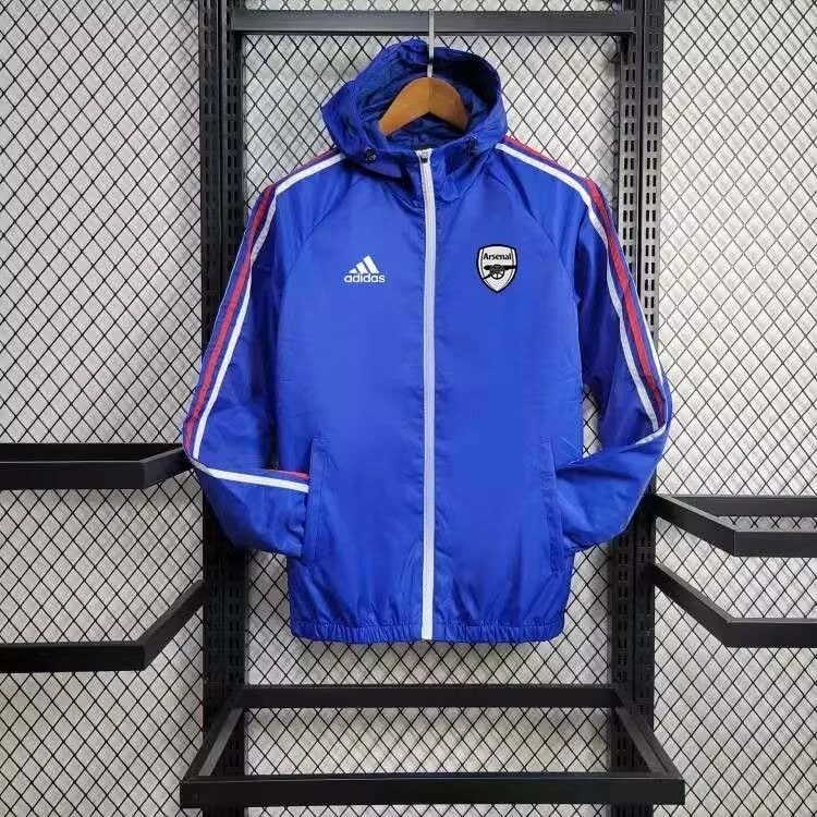 2024/2025 Arsenal  Windbreaker Blue Soccer Jersey
