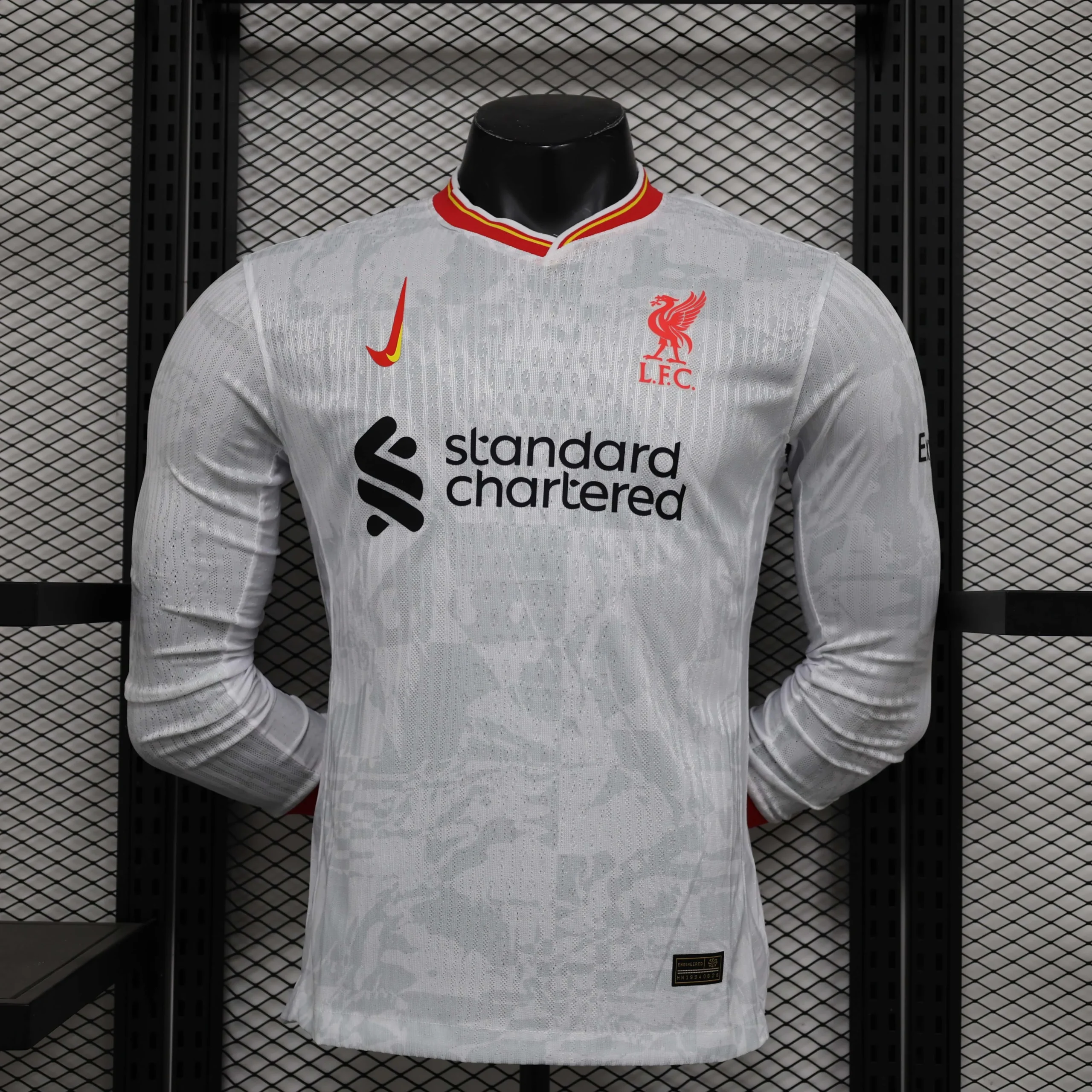 2024/2025 Player Version Long Sleeve Liverpool Third Away Football Shirt