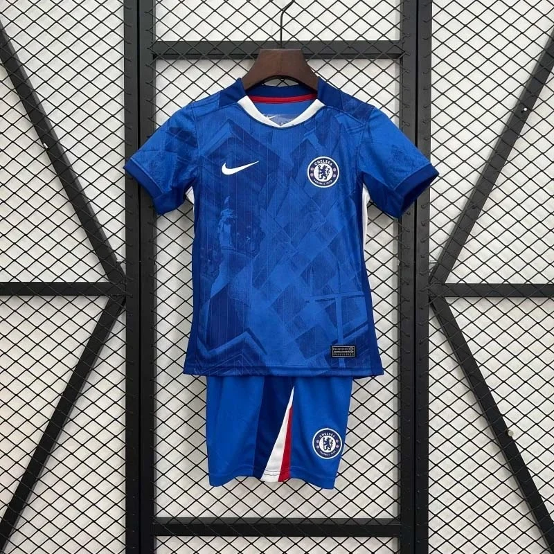 2025/2026 Chelsea Home Football Shirt  Kids Size