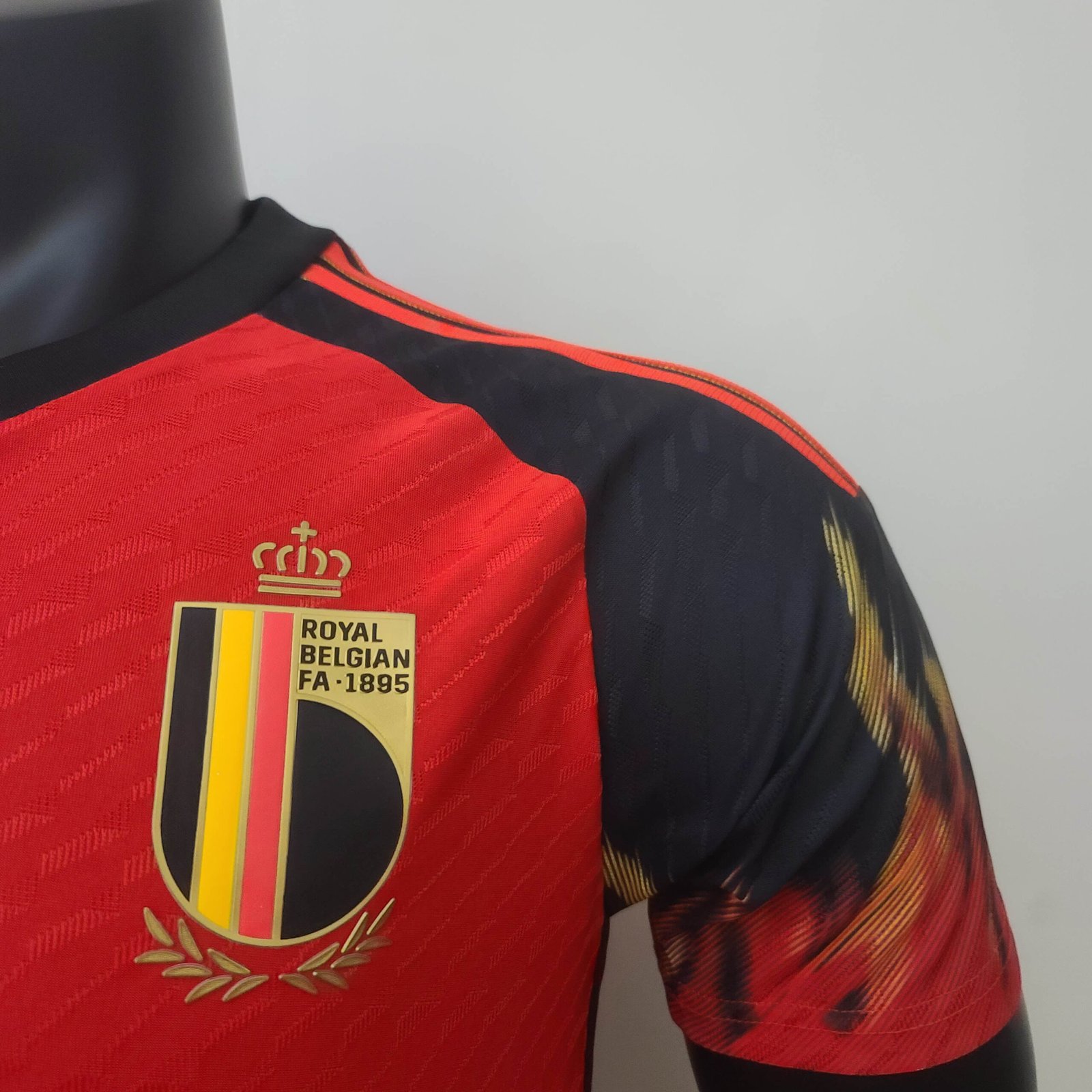 2022 FIFA World Cup Player Version Belgium Home Soccer Shirt - 图片 4