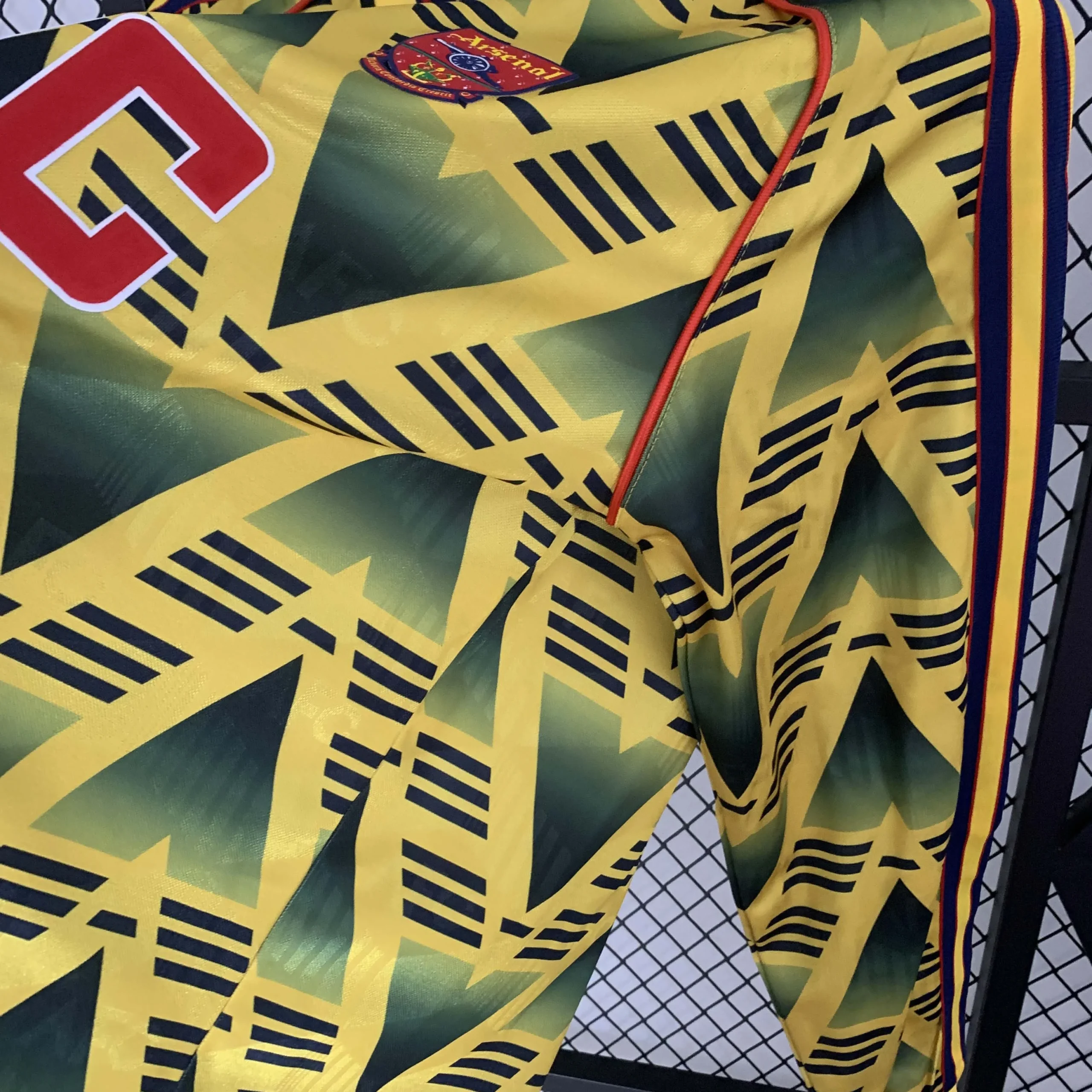 1991/1993 Retro Long Sleeve Arsenal Away Football Shirt - 图片 7