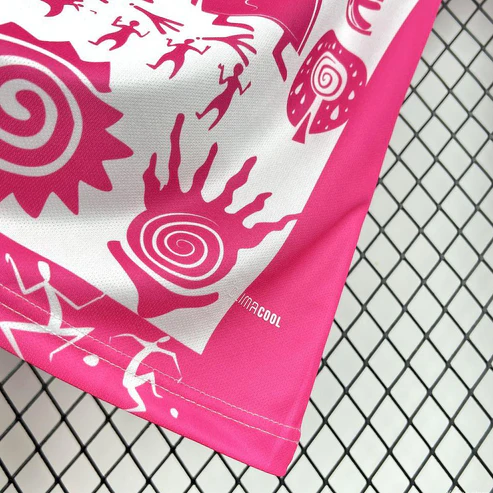 2025/2026 Mexico Concept Special Pink-White Football Jersey - 图片 5