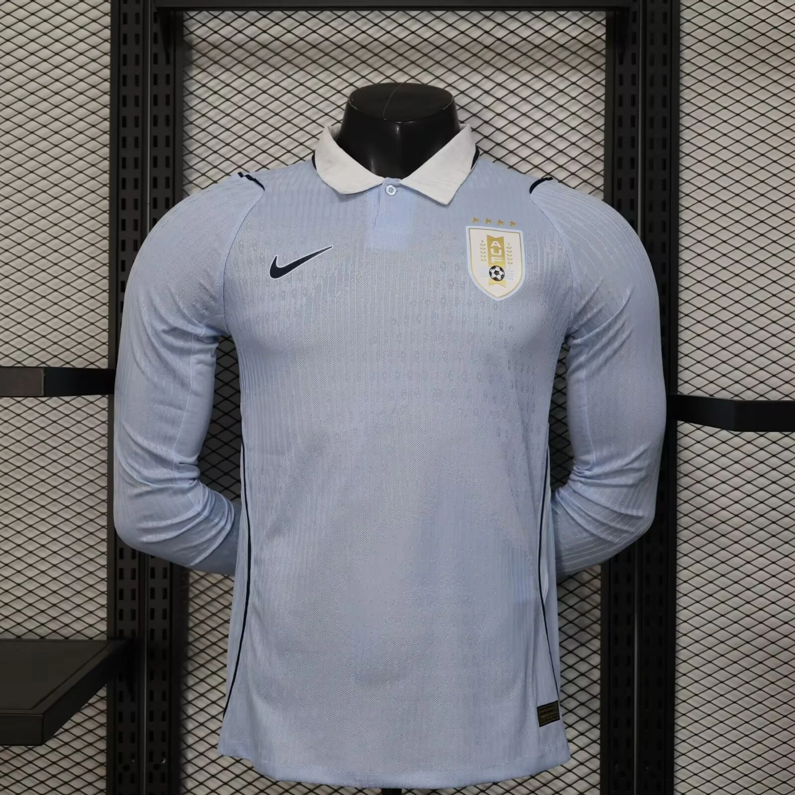 2026 Player Version Long Sleeve Uruguay Home Football Shirt