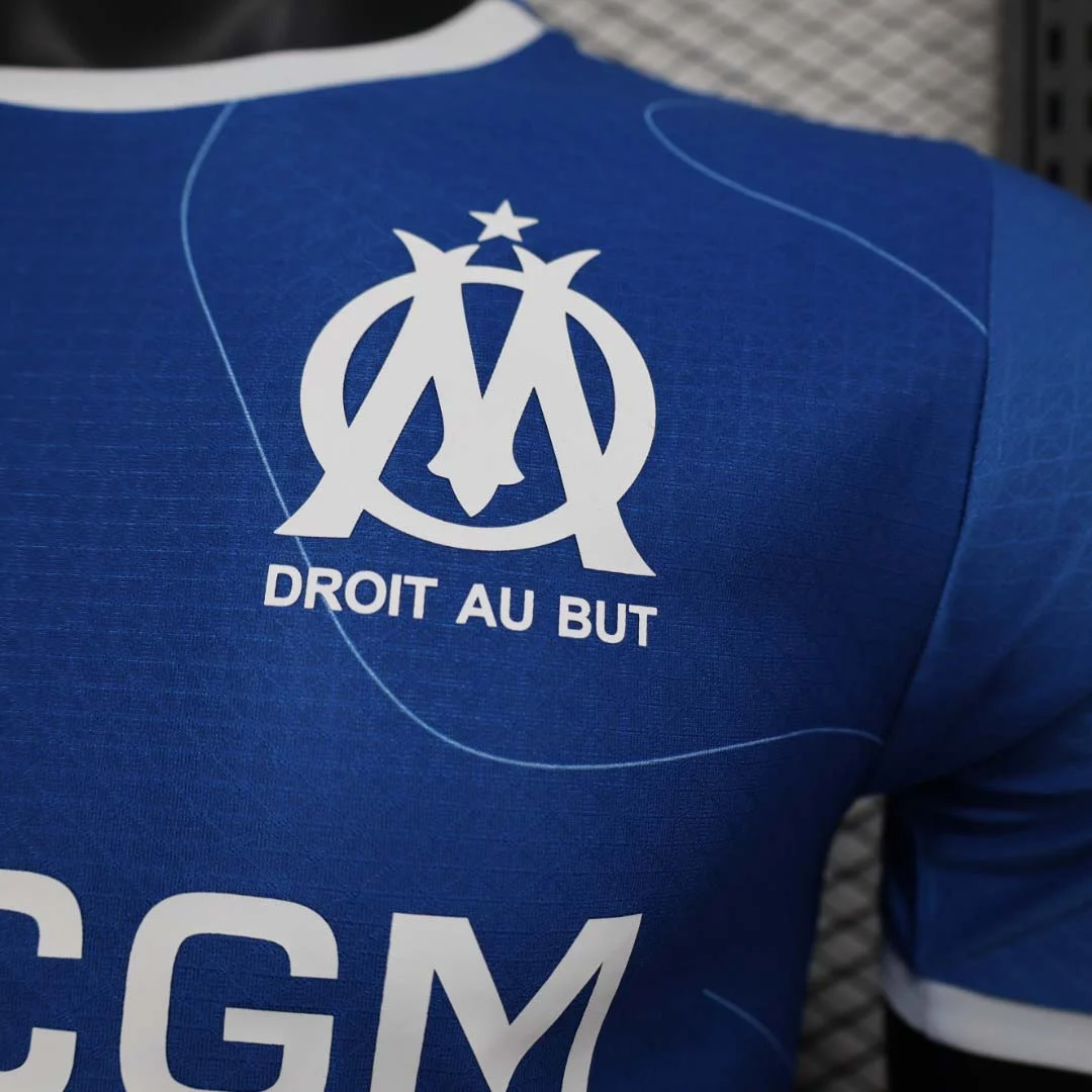 2023/2024 Player Version Olympique de Marseille Away Football Jersey - 图片 5