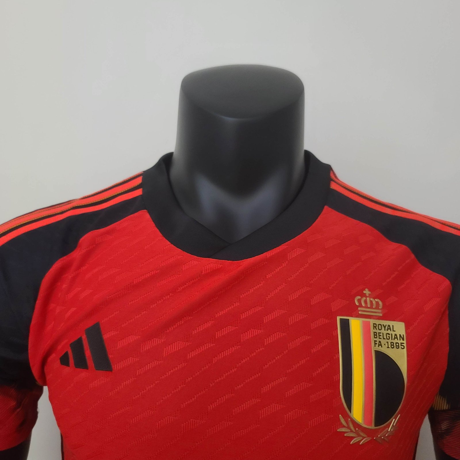 2022 FIFA World Cup Player Version Belgium Home Soccer Shirt - 图片 3