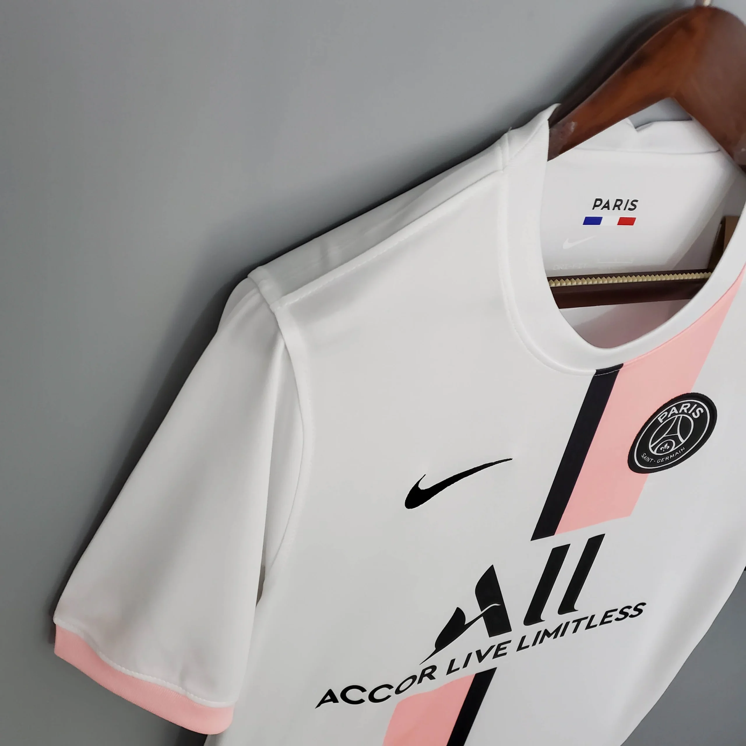 2021 / 2022 Football Shirt Psg Paris Saint-Germain Away - 图片 7