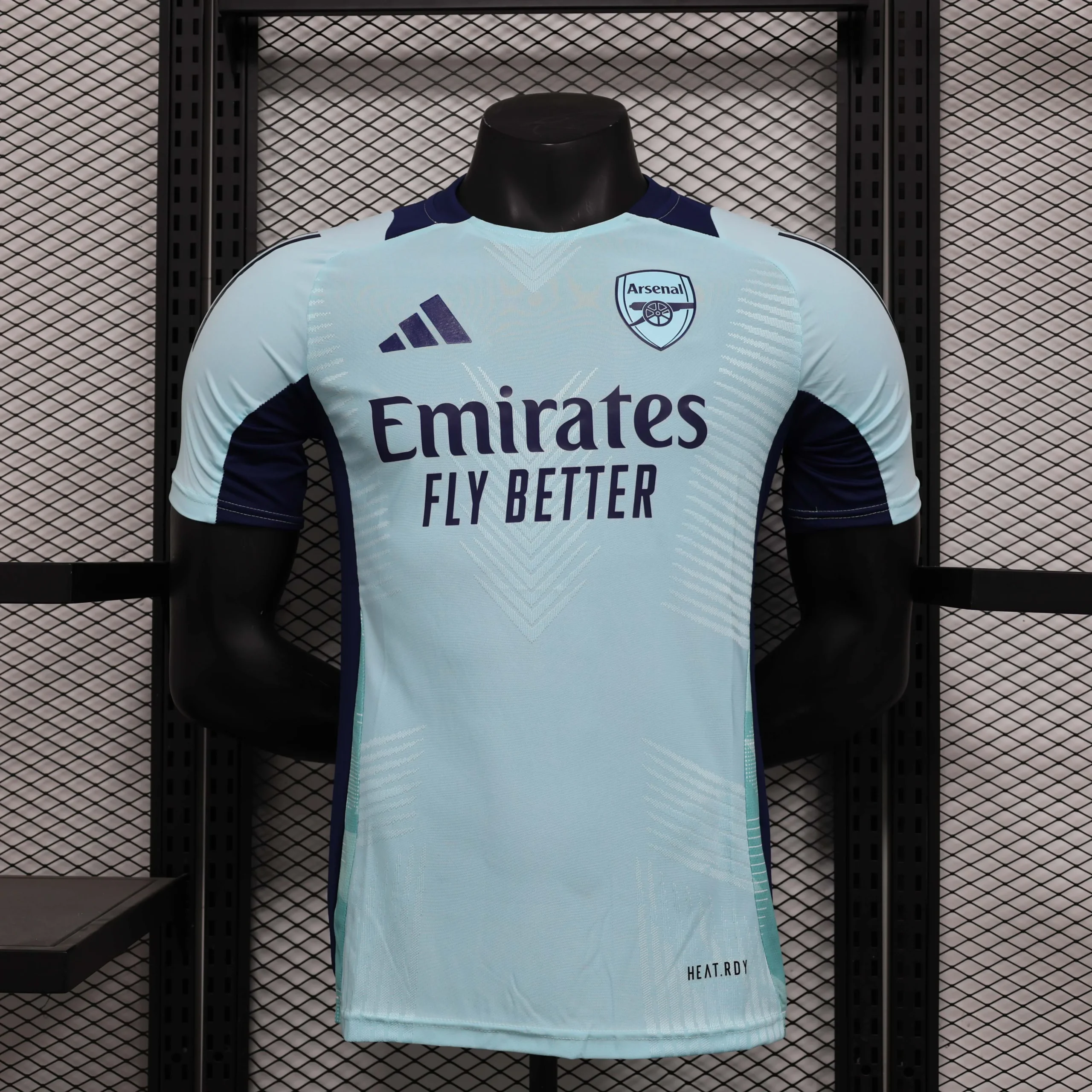 2024/2025 Player Version Arsenal Pre-race suit Blue Football Shirt