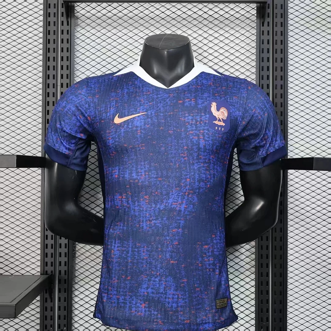 2025 Player Version France Home Football Shirt