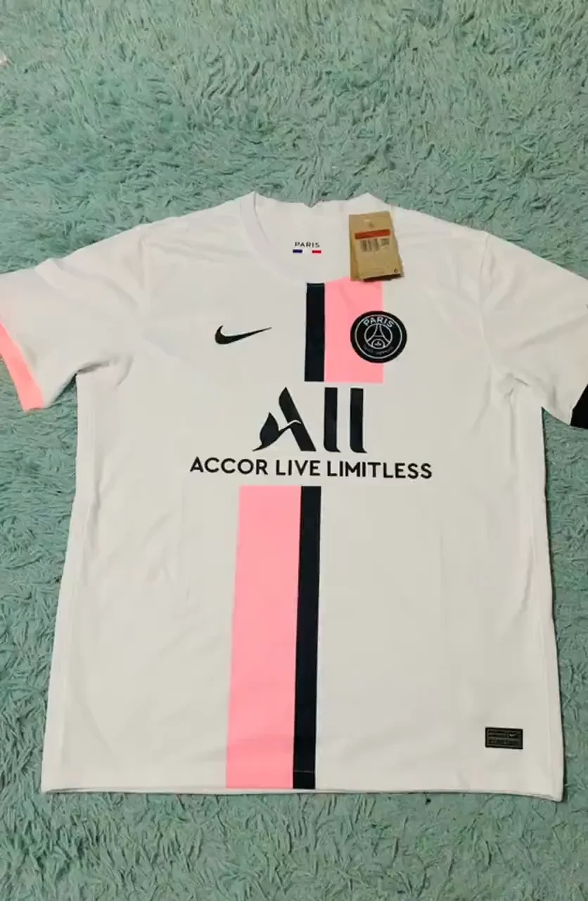 2021 / 2022 Football Shirt Psg Paris Saint-Germain Away - 图片 2