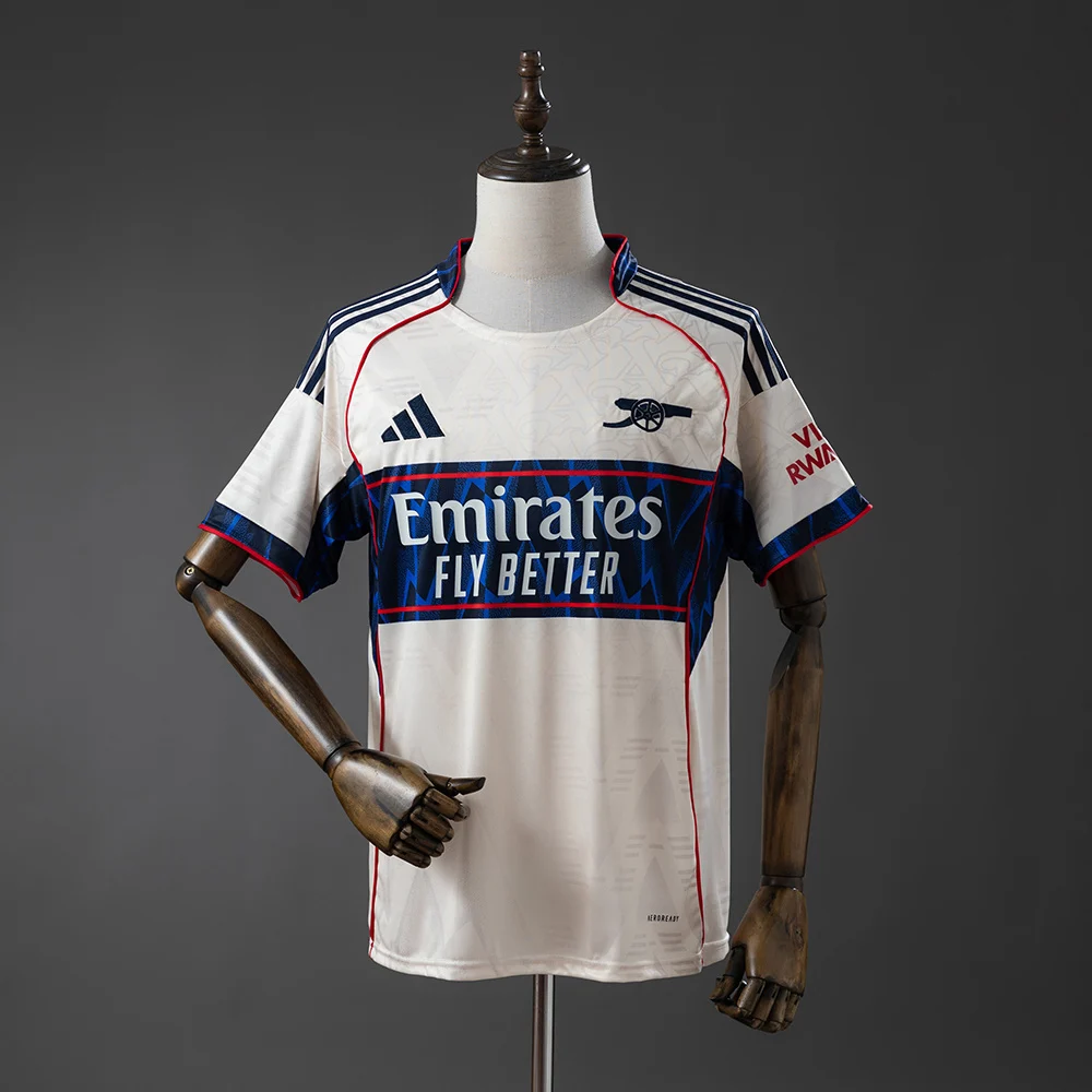 2025/2026 Arsenal pre match training uniform beige