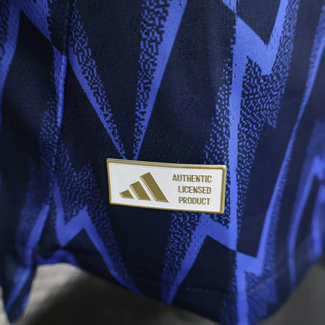 2025-2026 Long Sleeve Players Version Arsenal FC Away Football Shirt - 图片 9