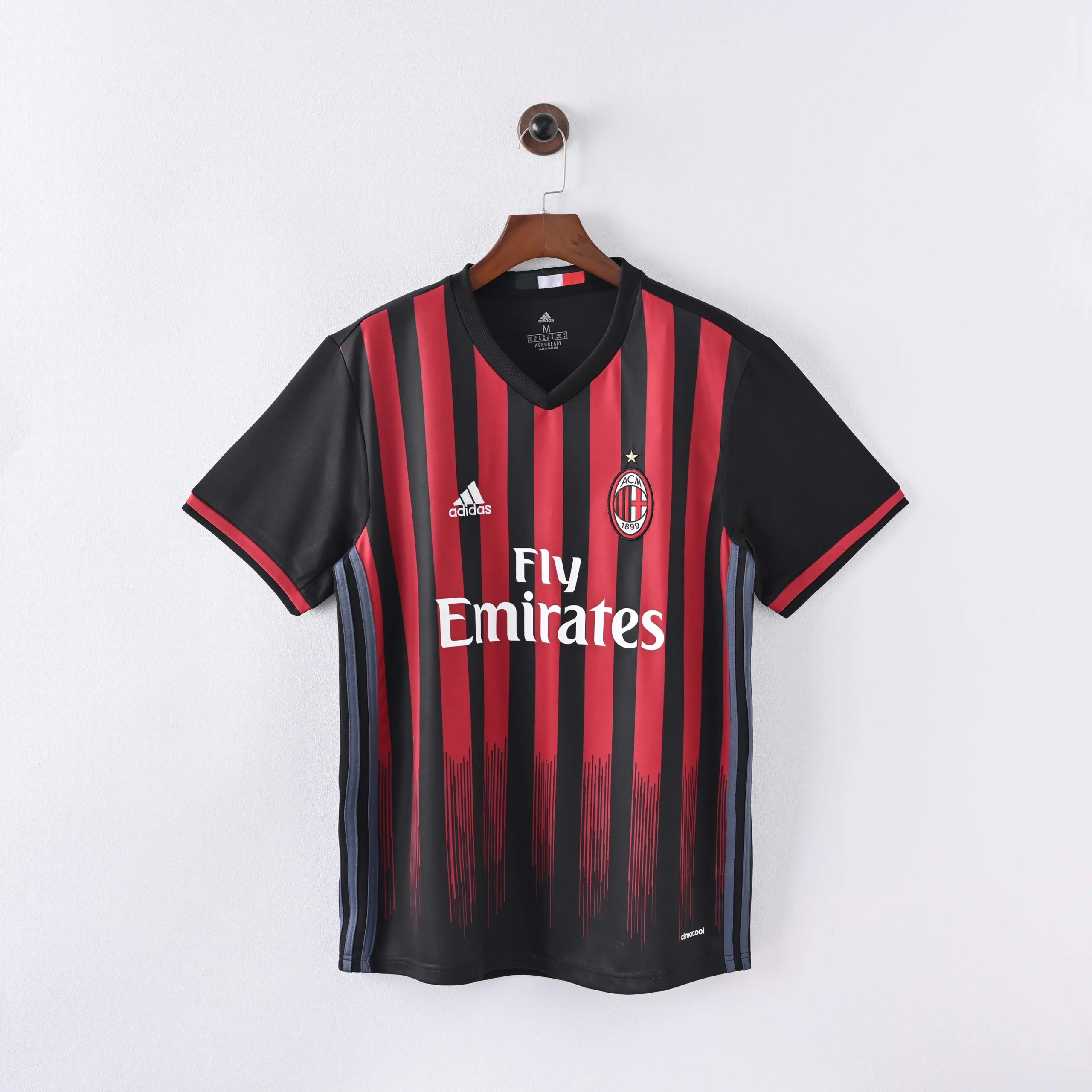 2016/2017 Retro AC Milan Home Football Shirt