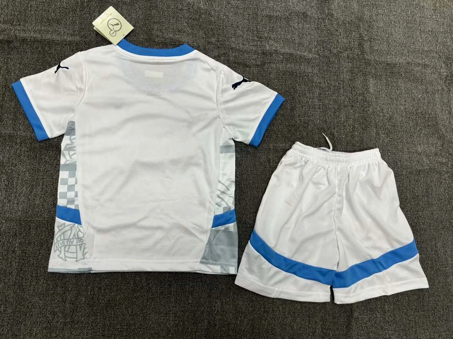 2024/2025 Olympique de Marseille Home Football Shirt Kids Size - 图片 2