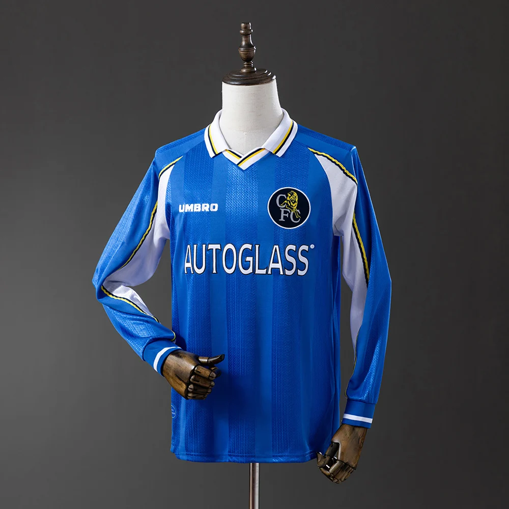 1997/1999 Retro Chelsea Home Long Sleeve Jersey