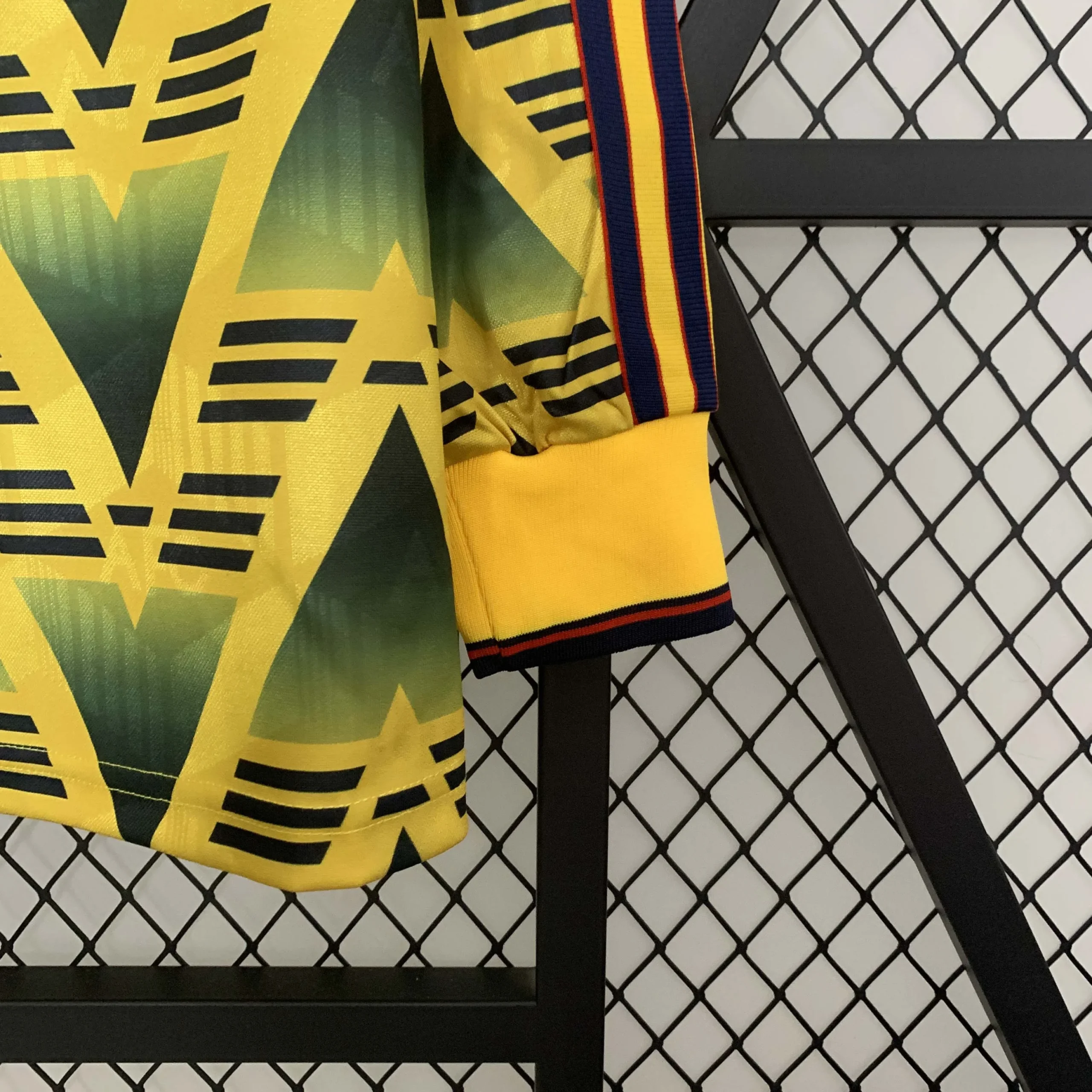 1991/1993 Retro Long Sleeve Arsenal Away Football Shirt - 图片 8