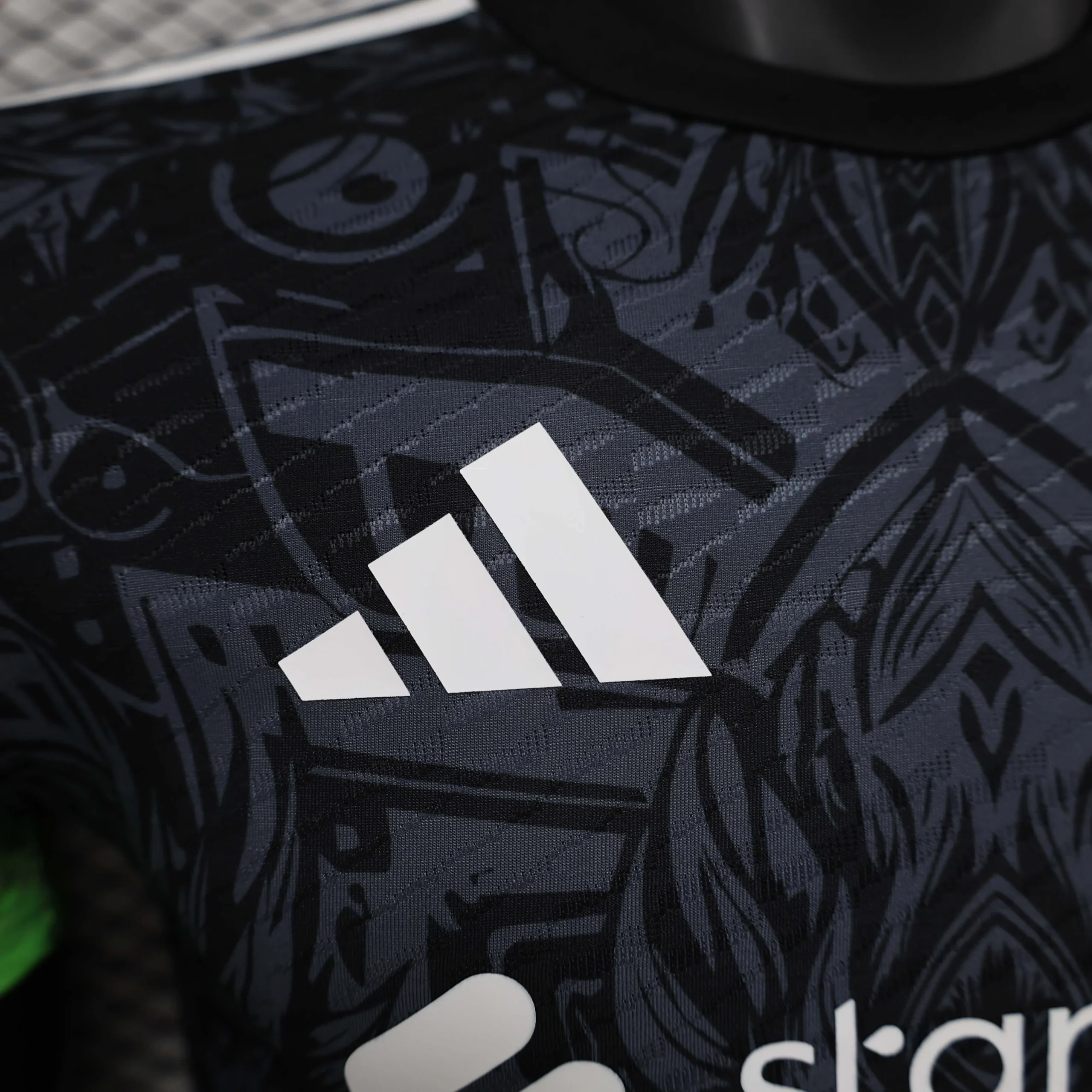 2024/2025 Player Version Liverpool Special Edition Black and Green Football Shirt - 图片 4