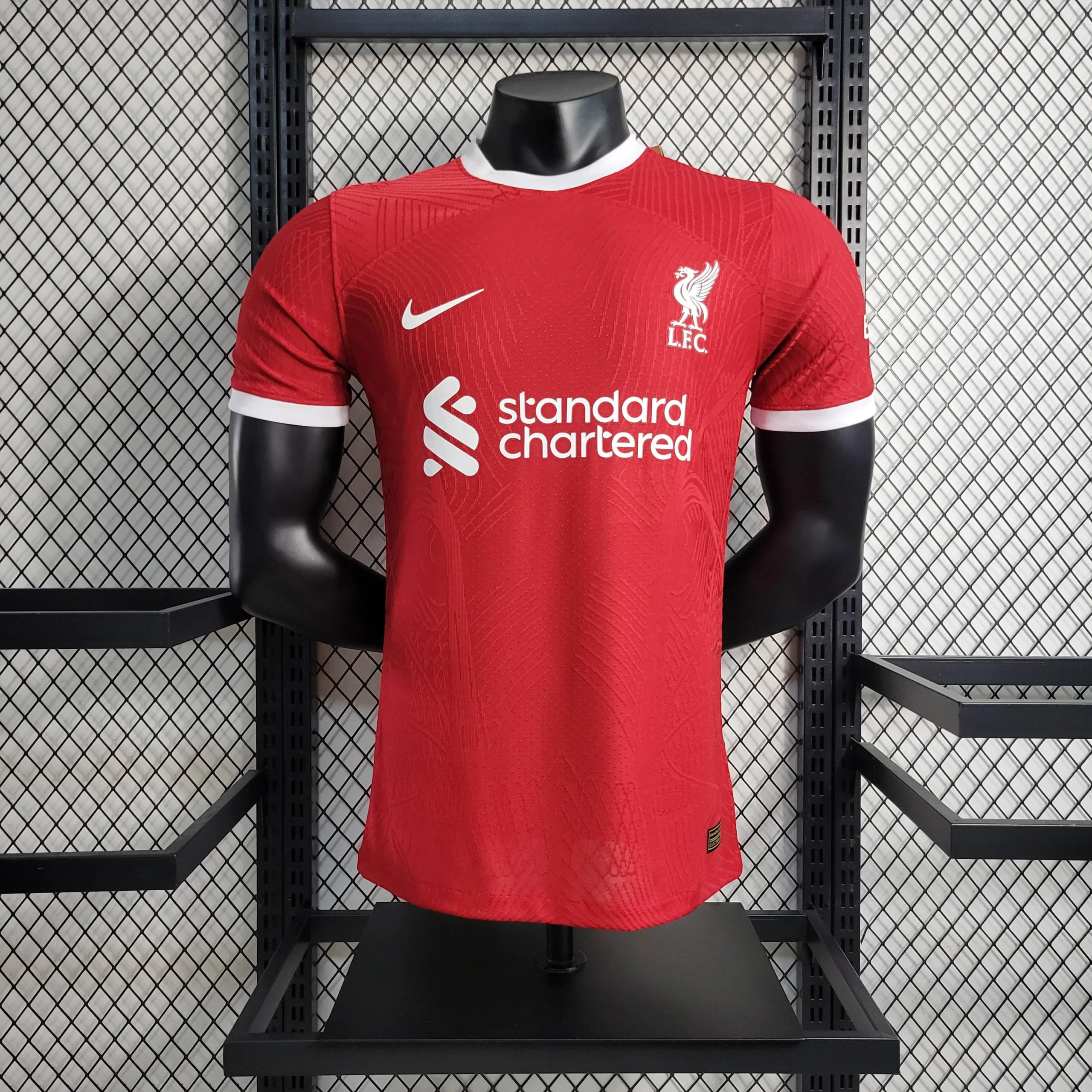 2023/2024 Player Version Liverpool Home Football Shirt