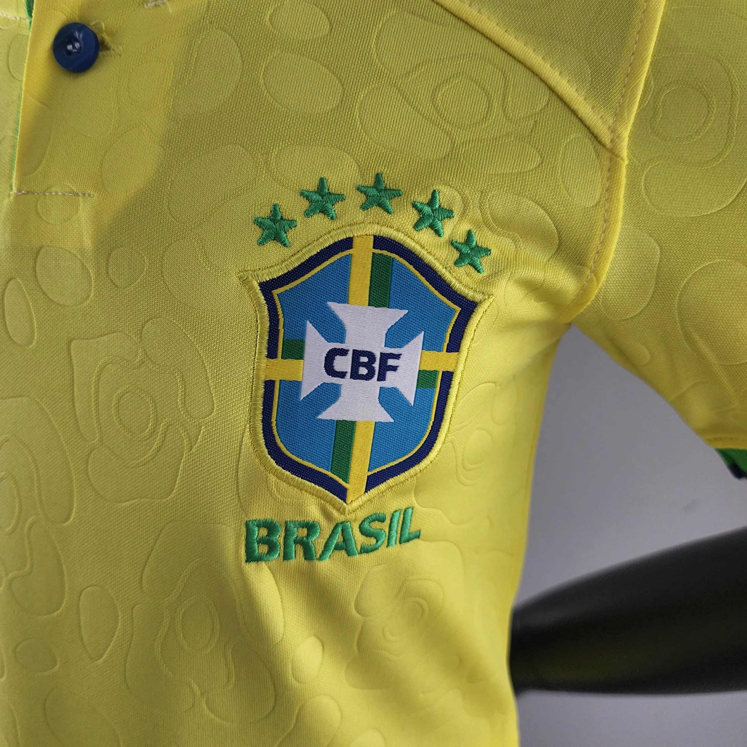 2022 World Cup Brazil Home Soccer Jersey Kids Size - 图片 6