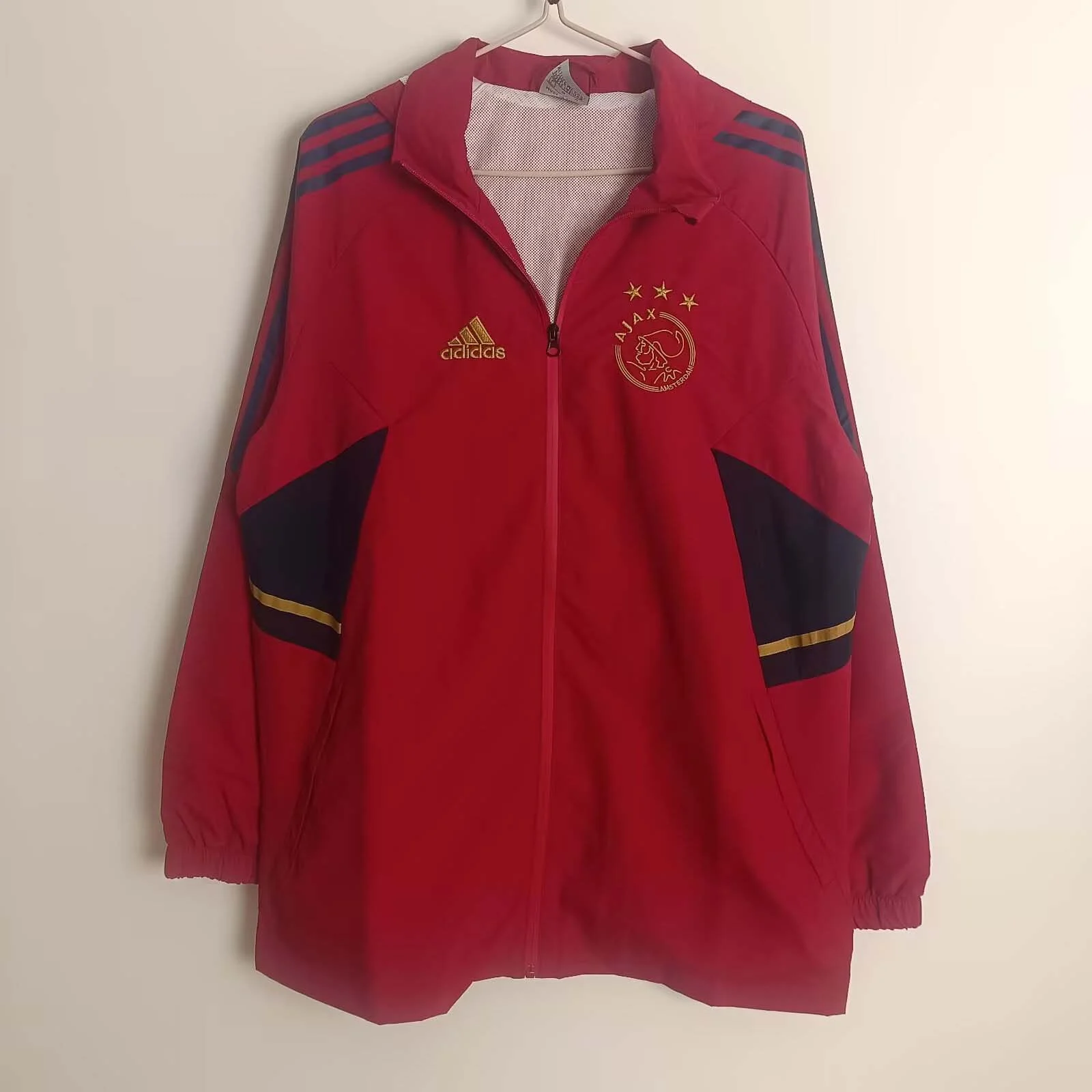 2025/2026 Ajax Windbreaker Red Football Shirt