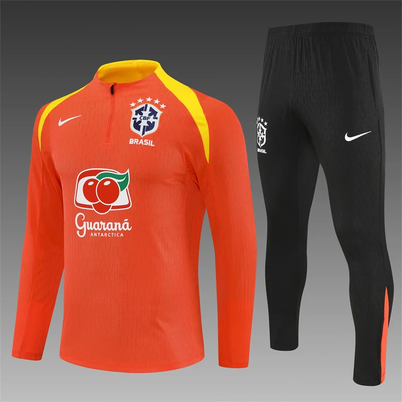 2026 Brazil half-length training suit football jersey  suit 01