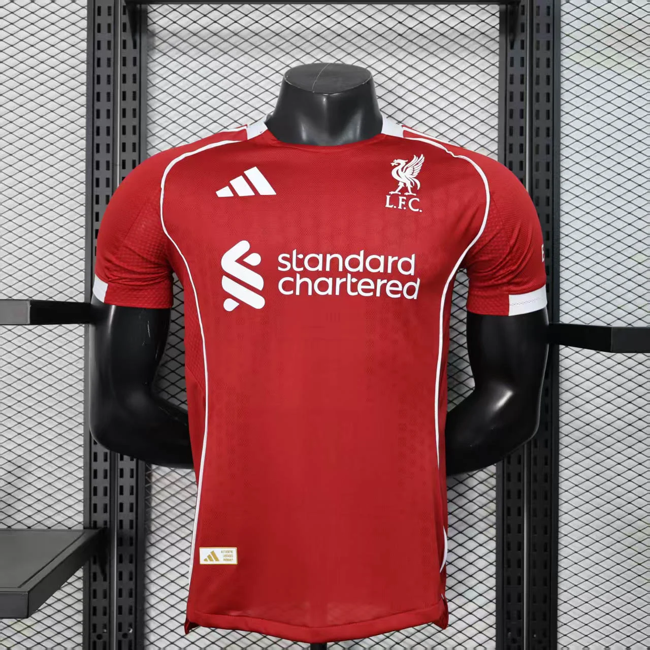 2025/2026 Player Version Liverpool Home Football Shirt