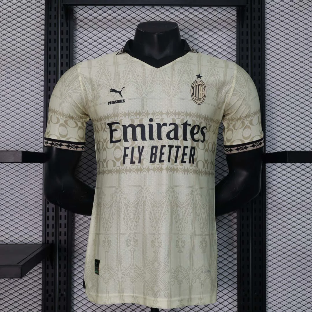 2023/2024 Player Version AC Milan Joint Edition Football Shirt