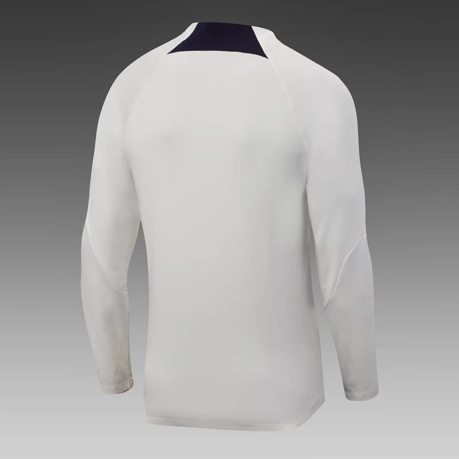 2023/2024 Psg Paris Saint-Germain Half-Pull Training Suit Off White Set - 图片 4