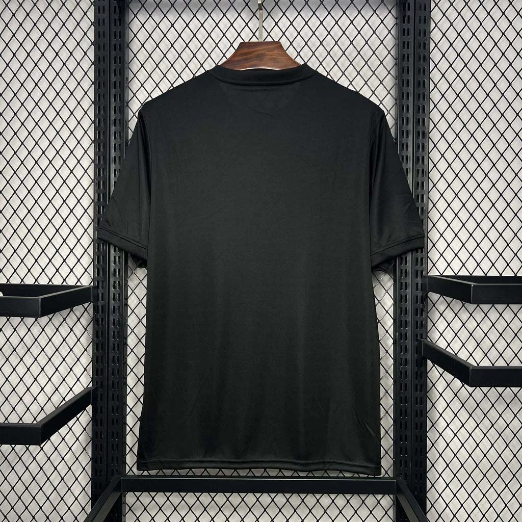 2024 Brazil Special Edition Jesus Black Football Shirt - 图片 2