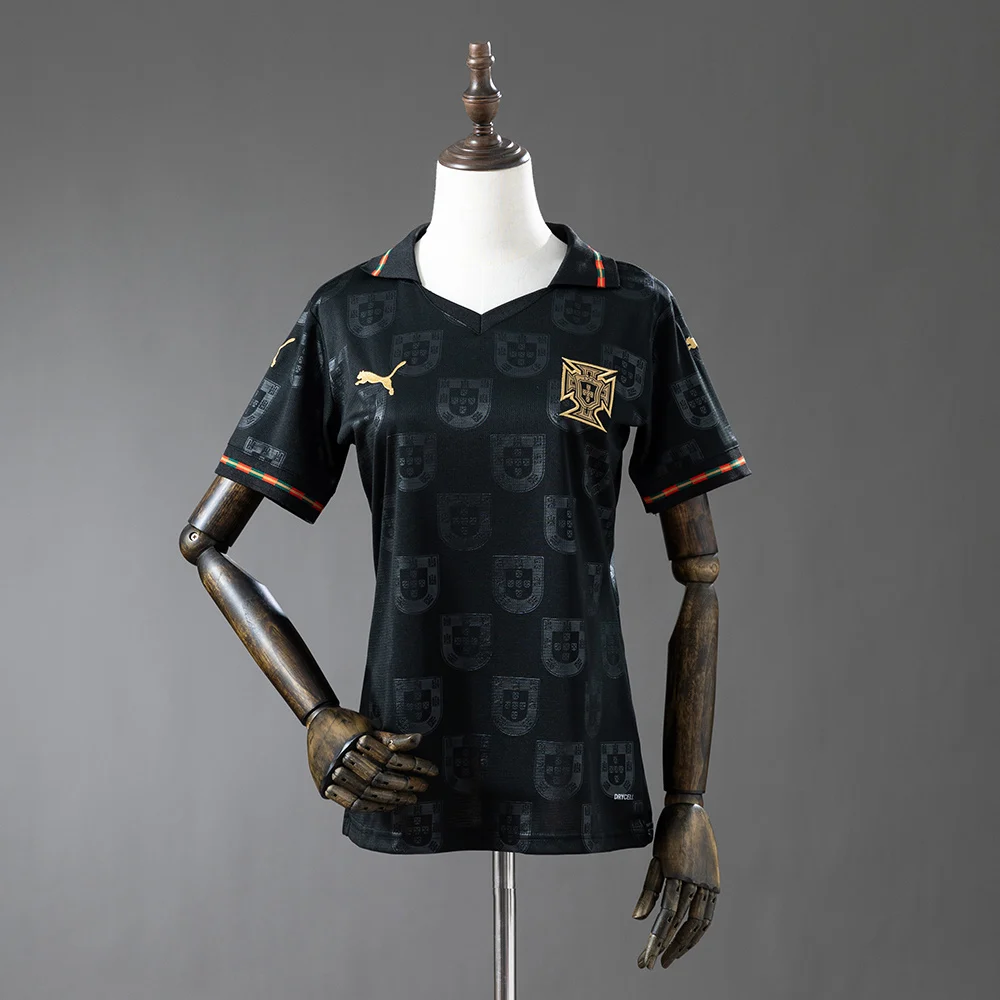 2026 Portugal Special Edition - Black Women's Jersey