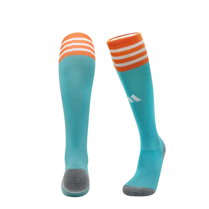 2024/2025 Miami Second away Orange Blue Football Socks