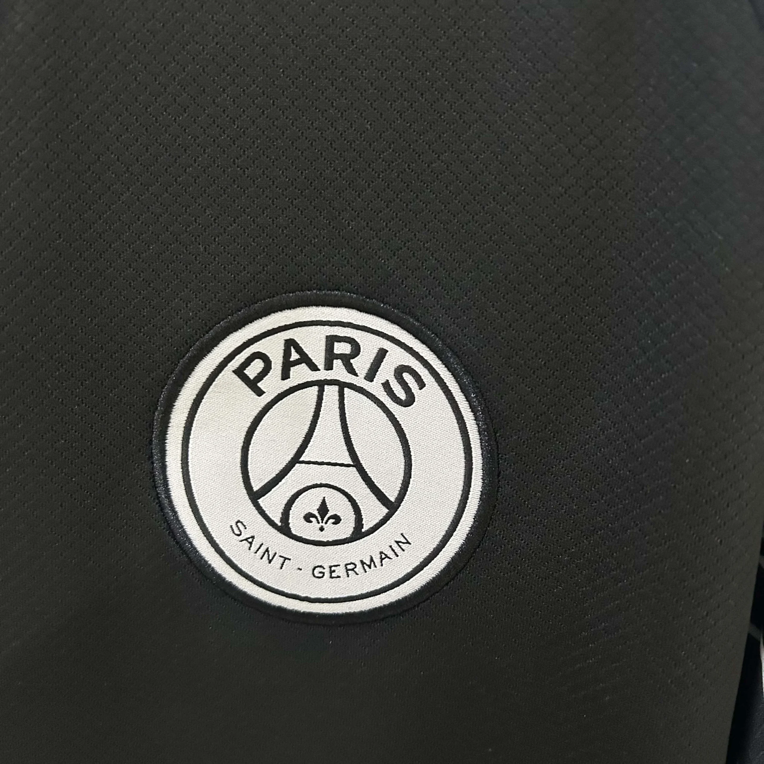 2024/2025 Psg Paris Saint-Germain Fourth Away black Football Shirt - 图片 6