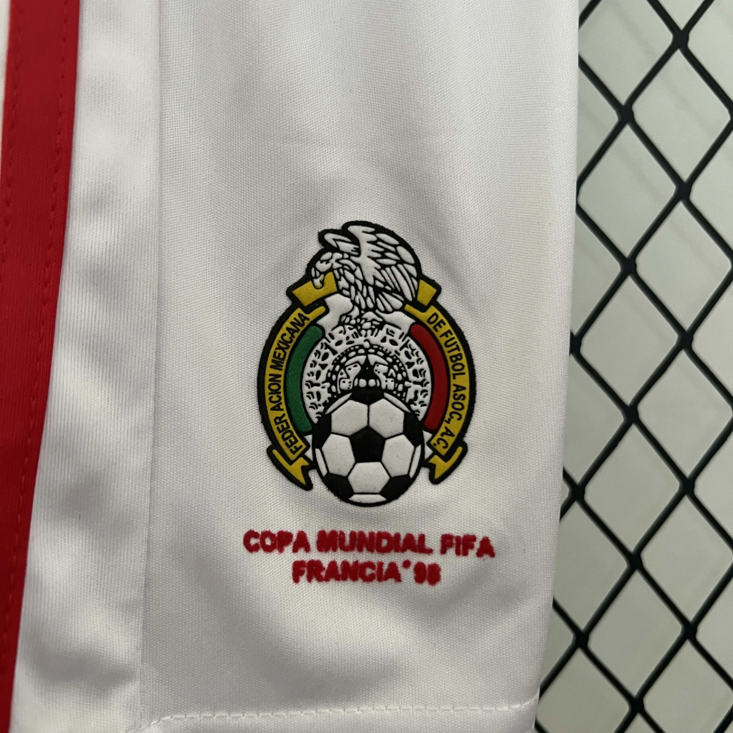1998 Retro Mexico National Home Football Shirt Kids Size - 图片 8