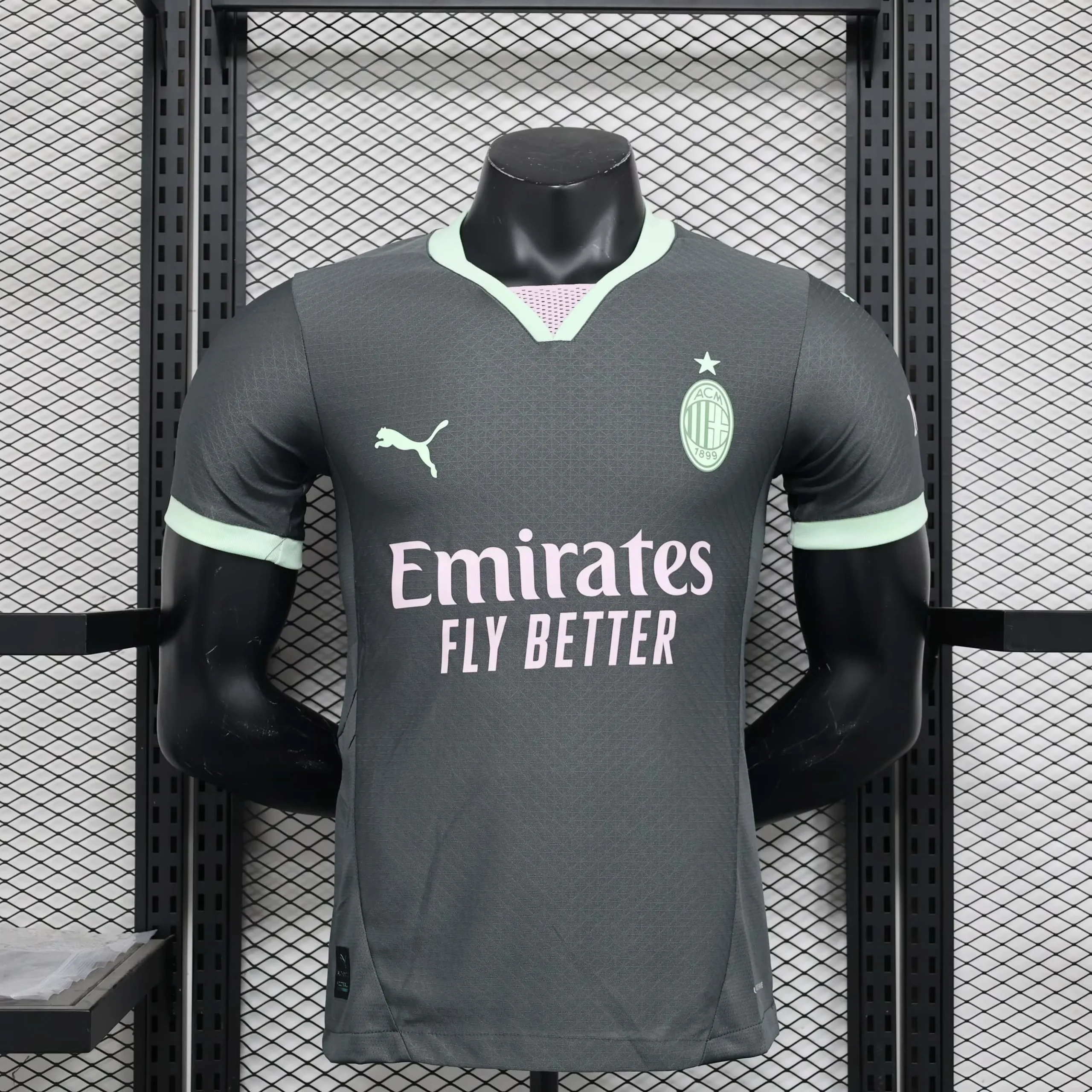 2024/2025 Player Version AC Milan Third Away Soccer Jersey