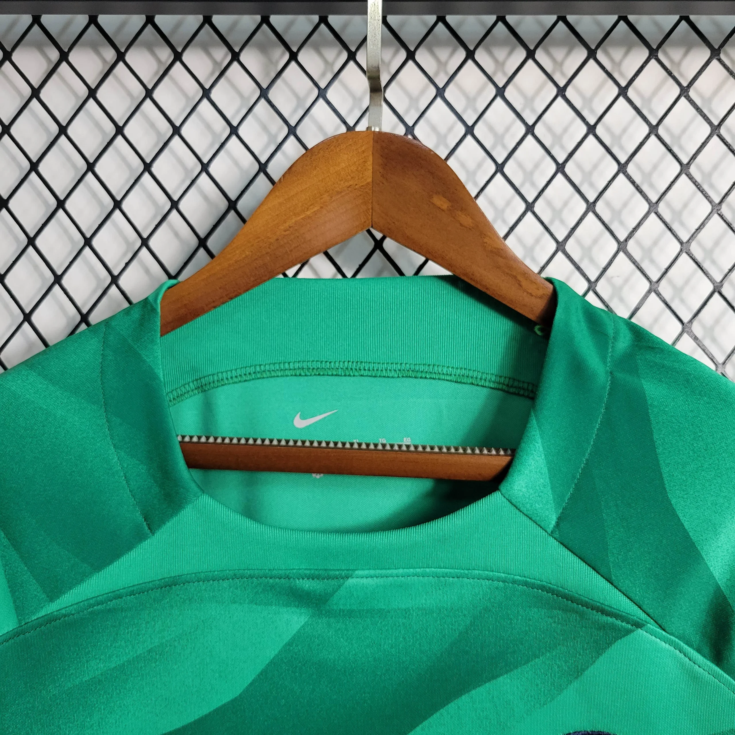 2023/2024 Psg Paris Saint-Germain Goalkeeper Green Football Shirt - 图片 7