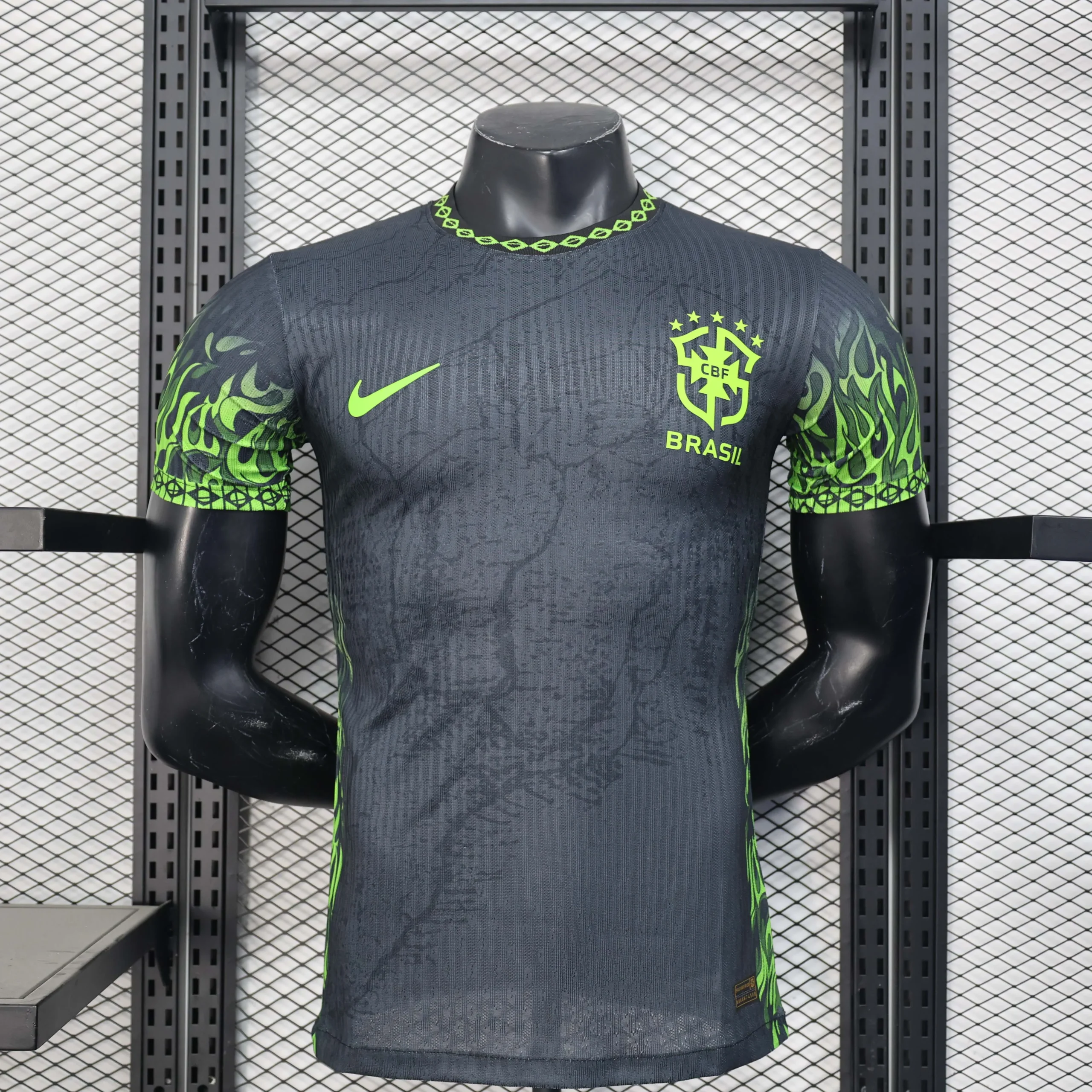 2025 Player Version Brazil Special Edition black Football Shirt