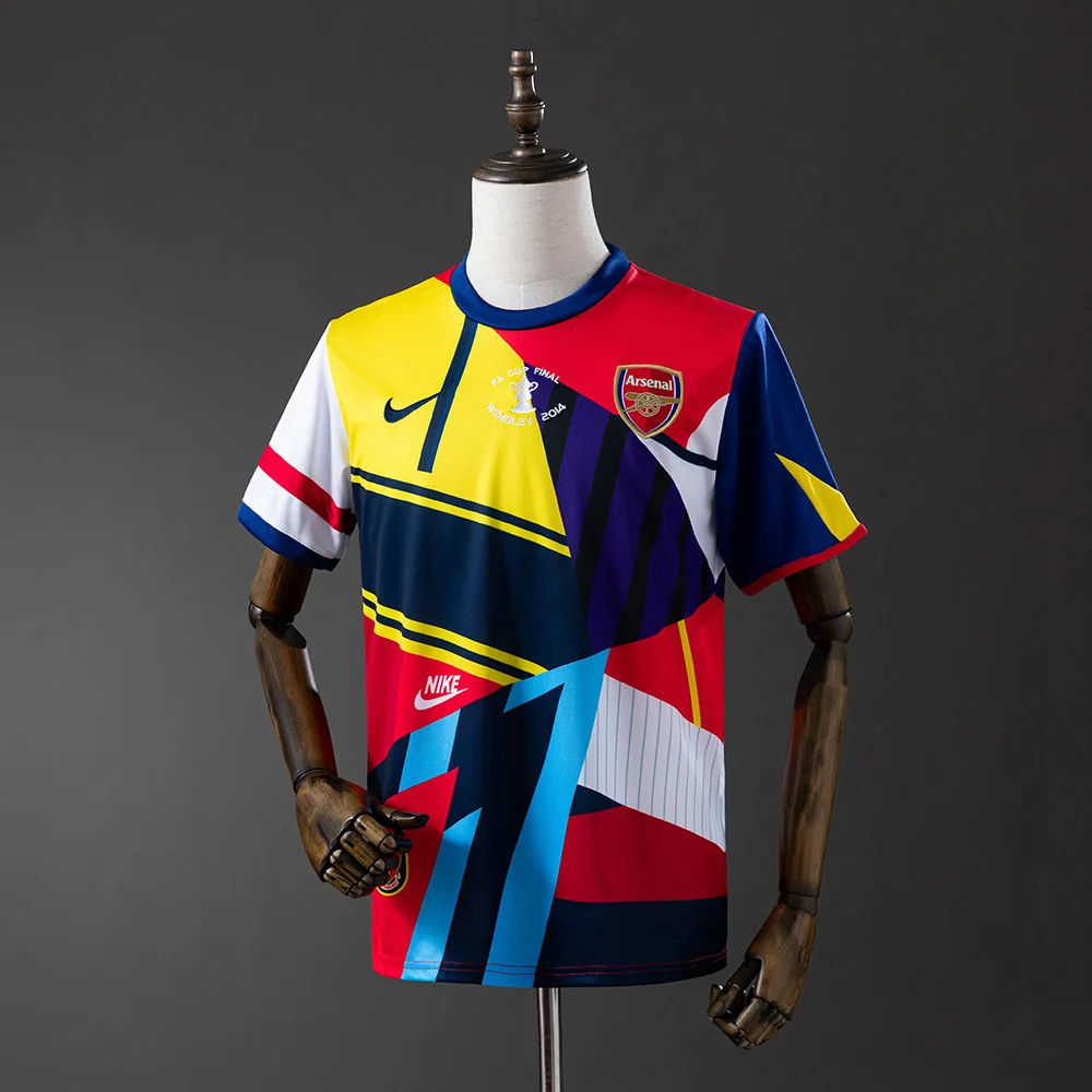 2014 Retro Arsenal Anniversary Edition Retro Jersey