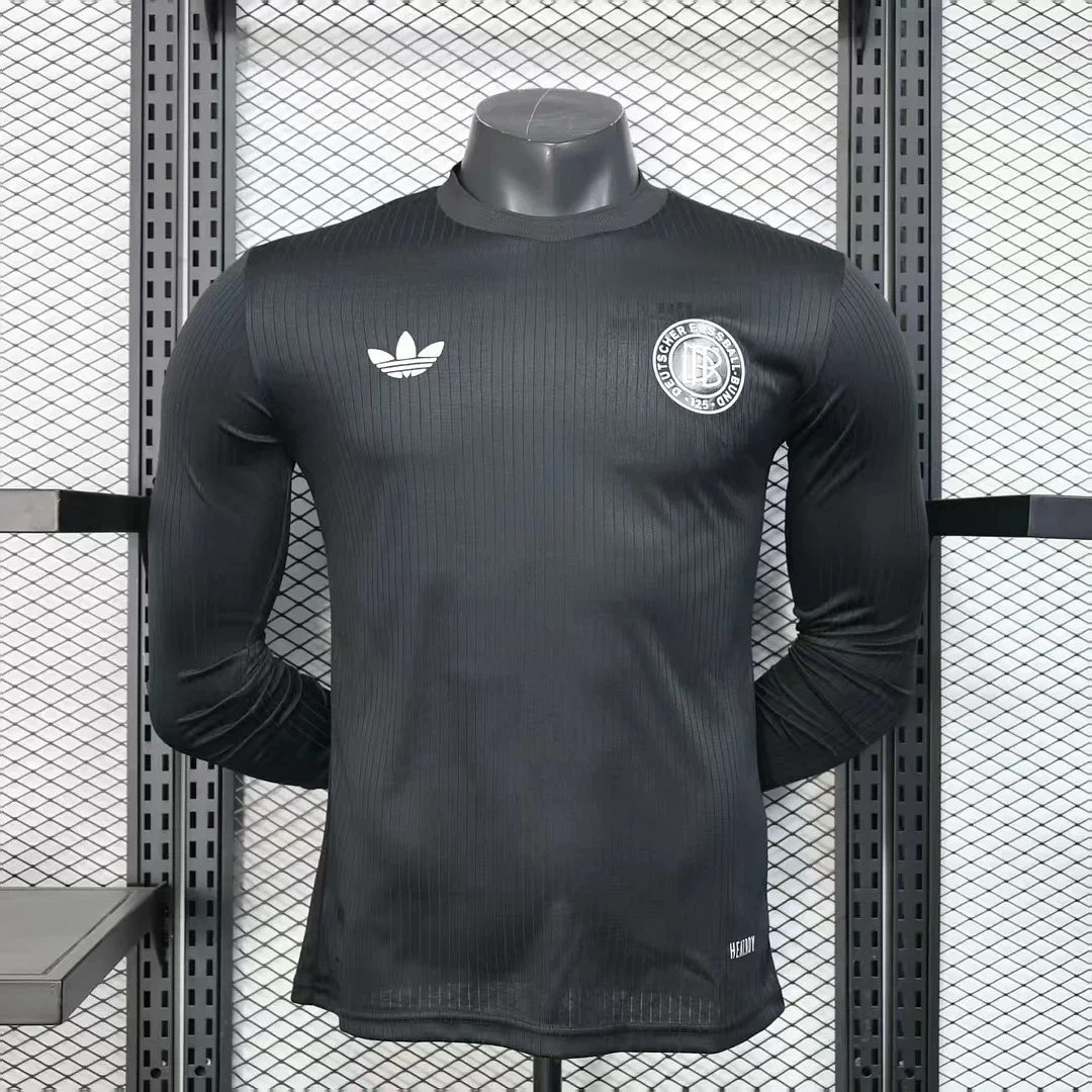 2025/2026 Player Version Long Sleeve Germany 125th Anniversary Edition white Football Shirt