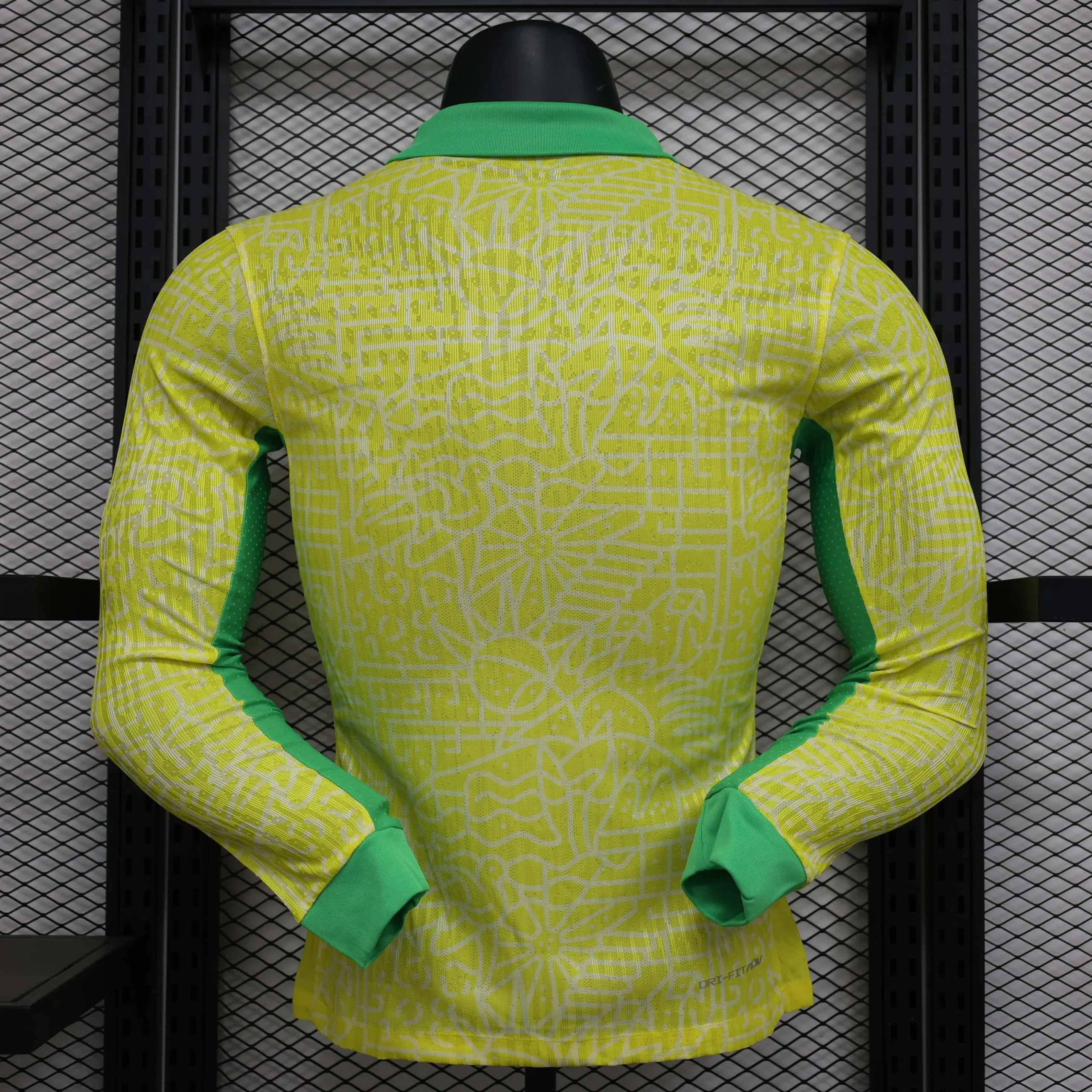 2024 Player Version Long Sleeve Brazil Home Football Shirt - 图片 2