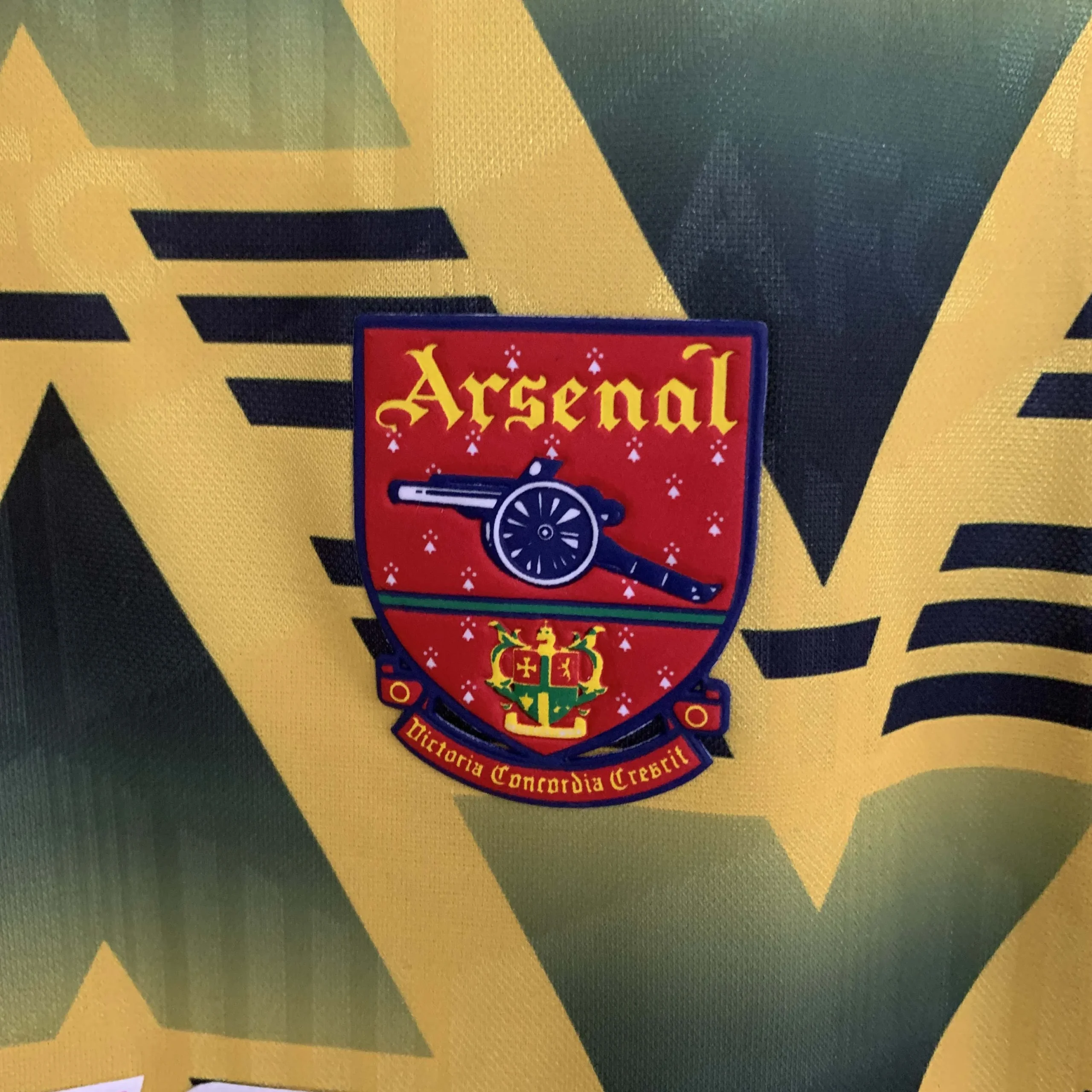 1991/1993 Retro Long Sleeve Arsenal Away Football Shirt - 图片 6