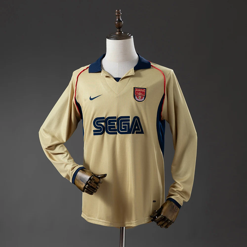 2001/2002 Retro Arsenal Away long sleeve Jersey