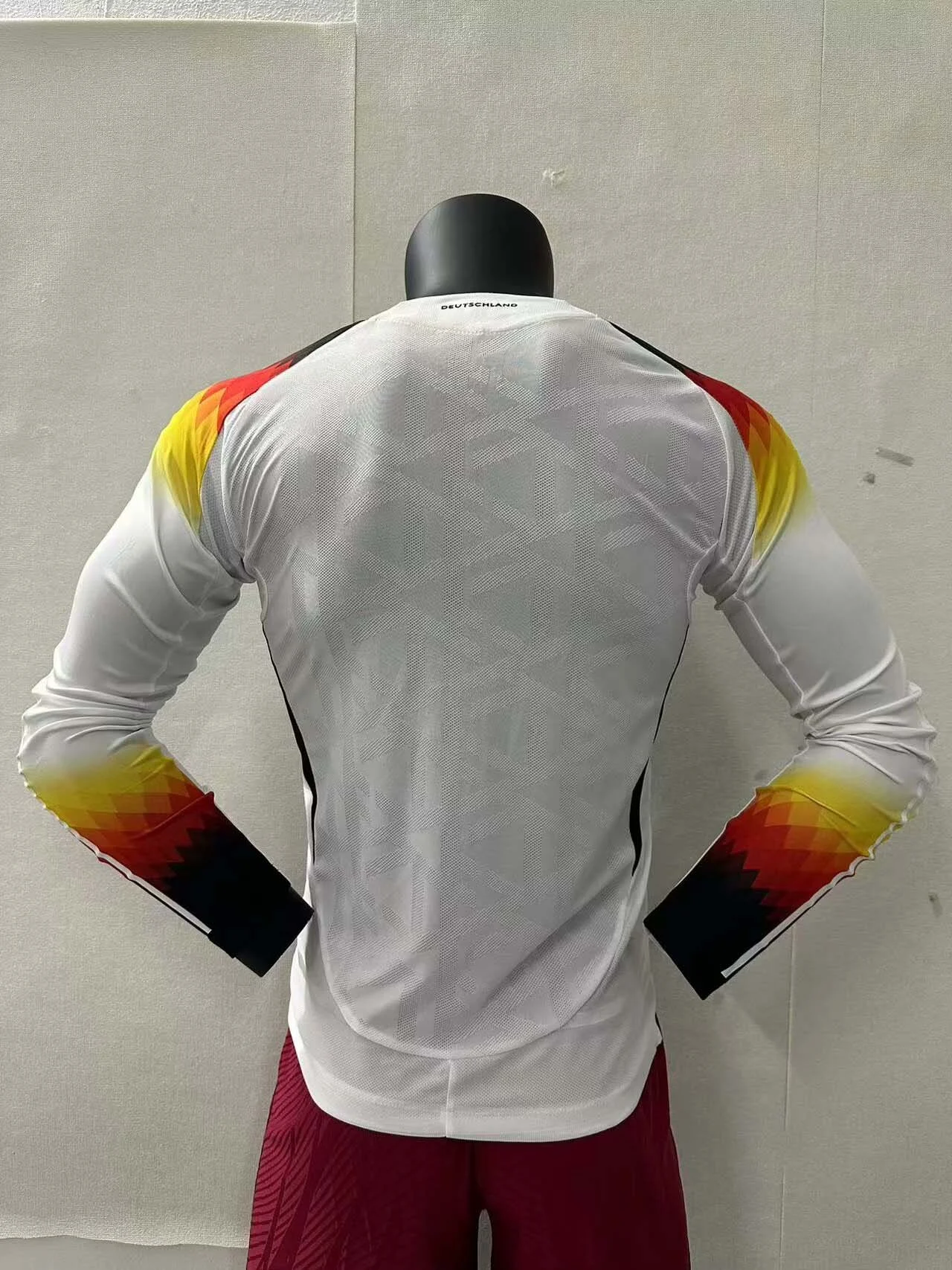 2024 Player Version Long Sleeve Germany Home Football Shirt - 图片 2