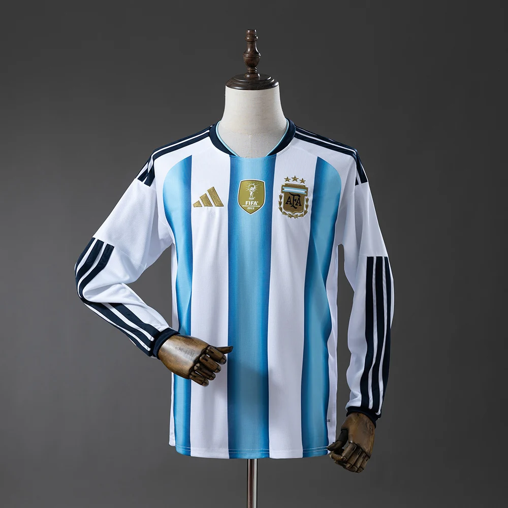 2026 Player Version Argentina Home Long Sleeve Jersey